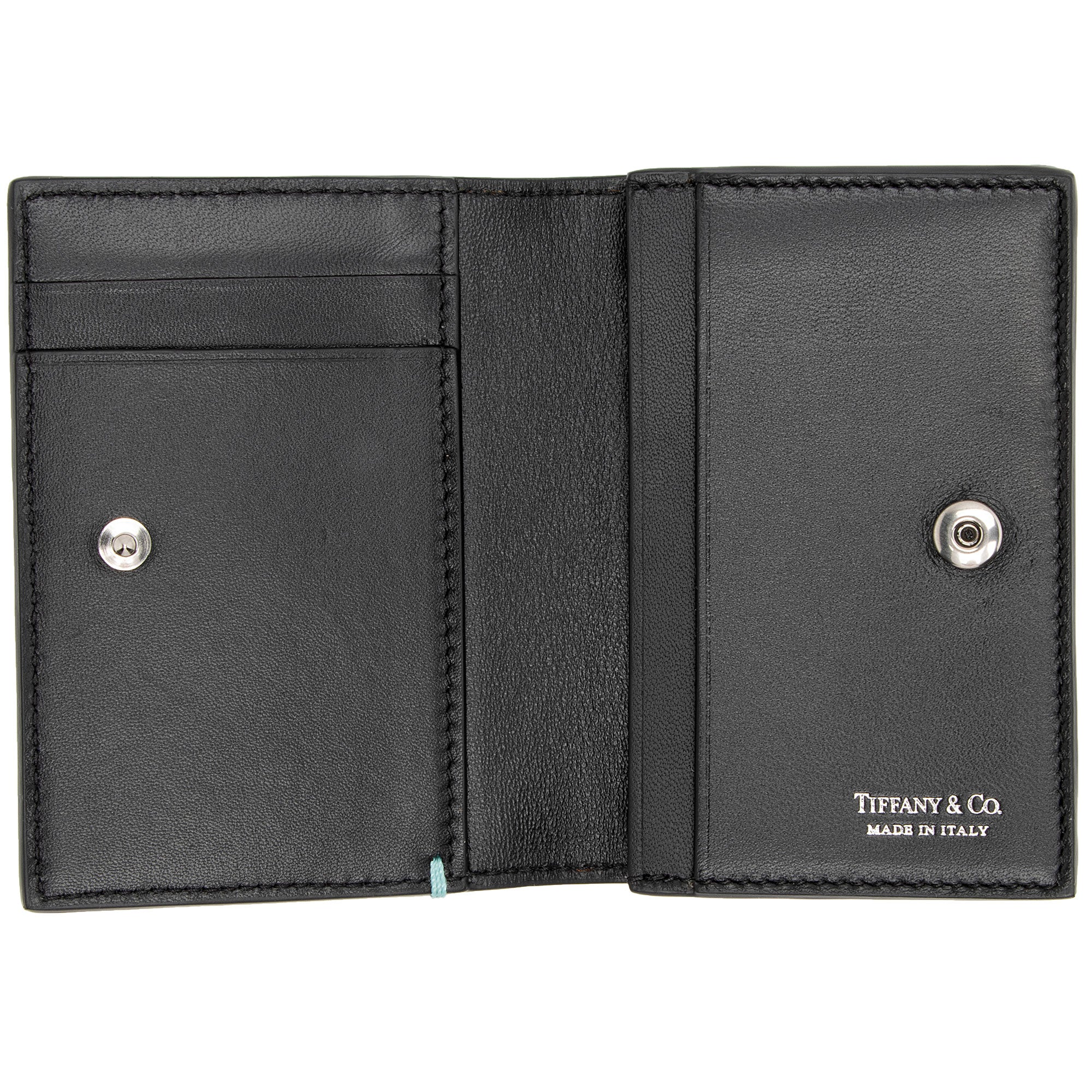 Tiffany & Co. Leather Bi-Fold Wallet (SHF-yv8jIa)