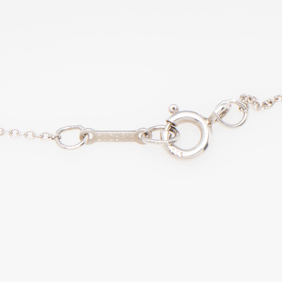 Tiffany & Co. Paloma Picasso Sterling Silver Graffiti X Necklace
