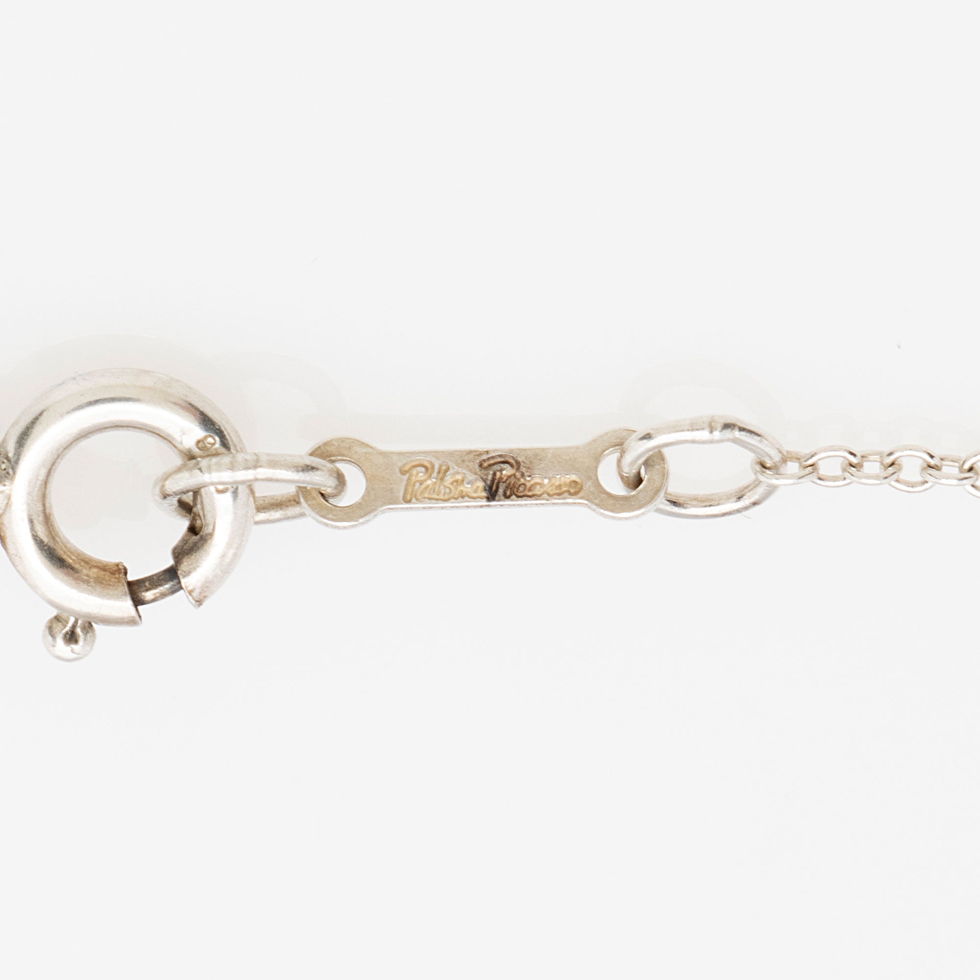 Tiffany & Co. Paloma Picasso Sterling Silver Loving Heart Necklace