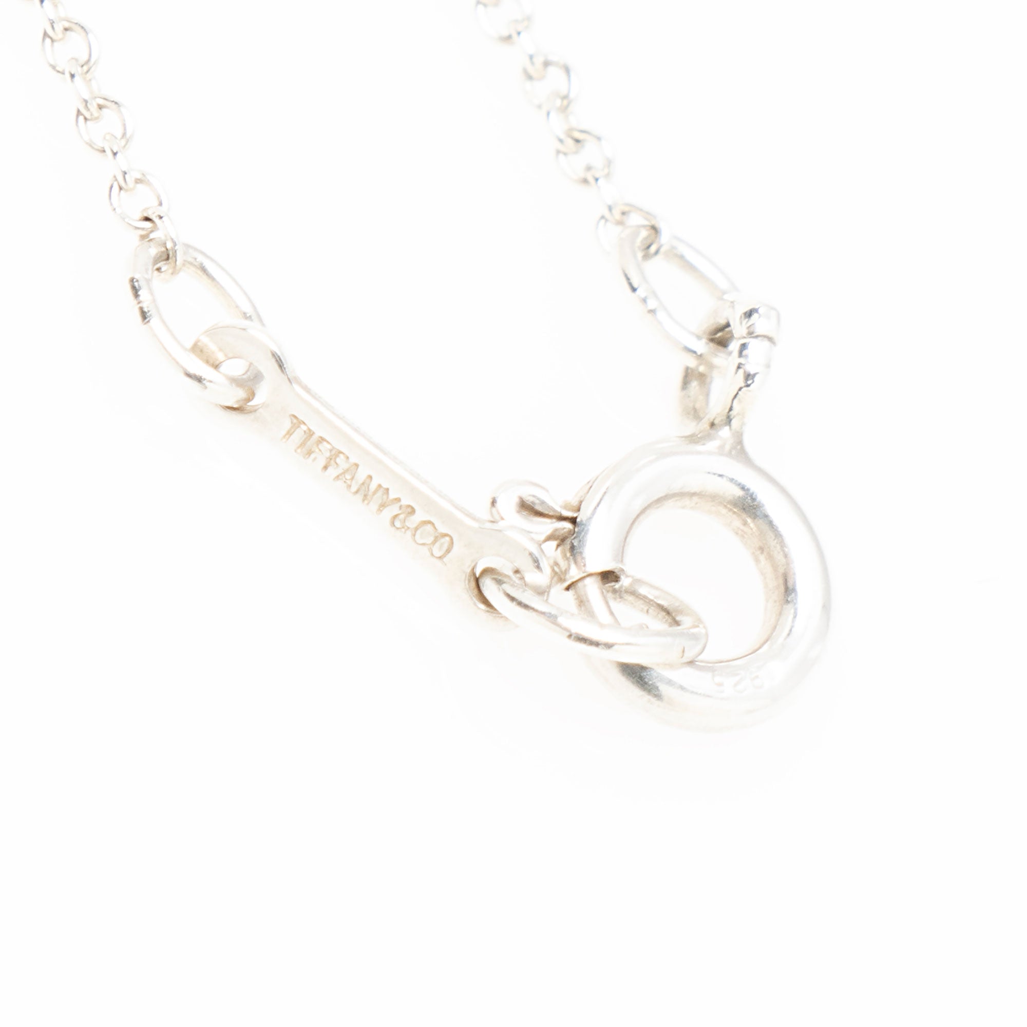 Tiffany & Co. Paloma Picasso Sterling Silver Loving Heart Necklace