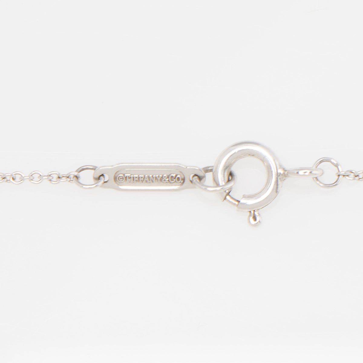 Tiffany & Co. Sterling Silver 1837 Circle Necklace