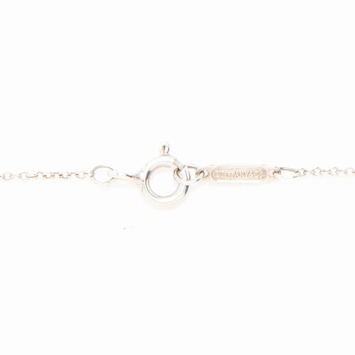Tiffany & Co. Sterling Silver 1837 Interlocking Circles Necklace