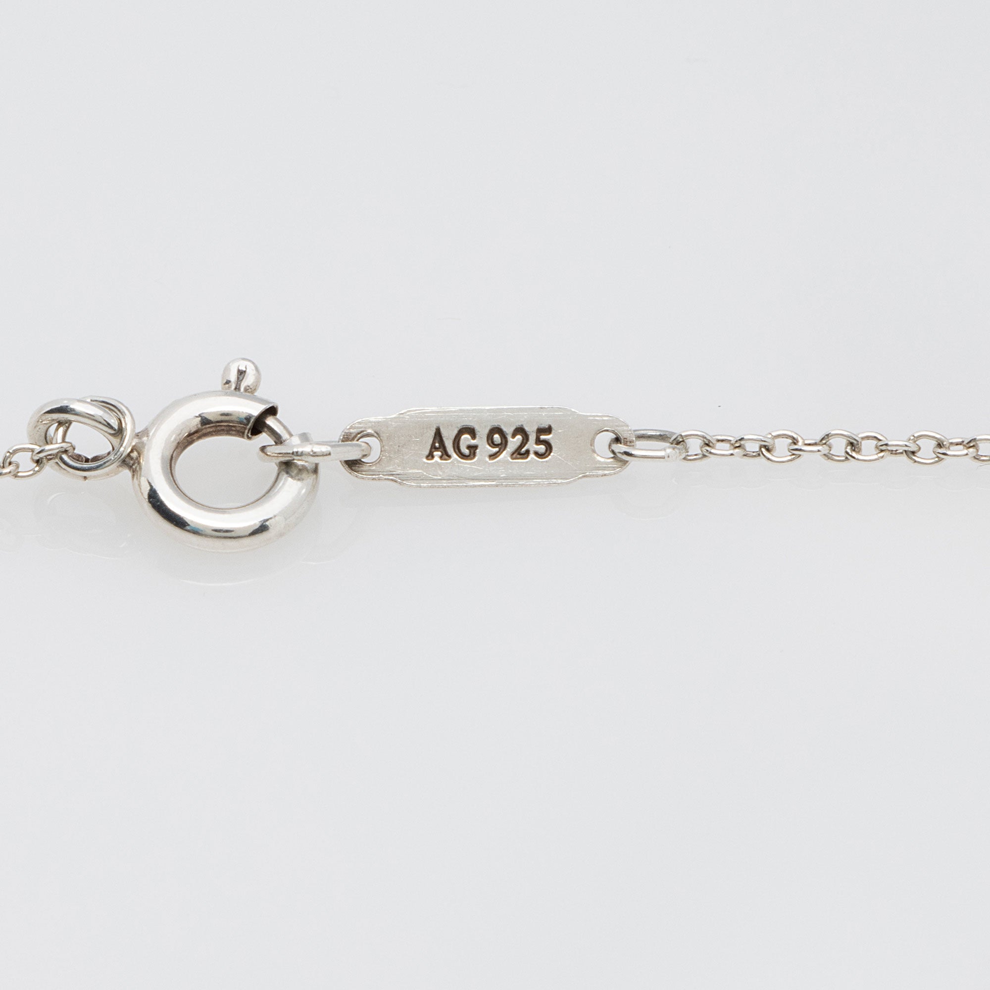 Tiffany & Co. Sterling Silver Enchant Mini Heart Necklace (SHF-NQem90)