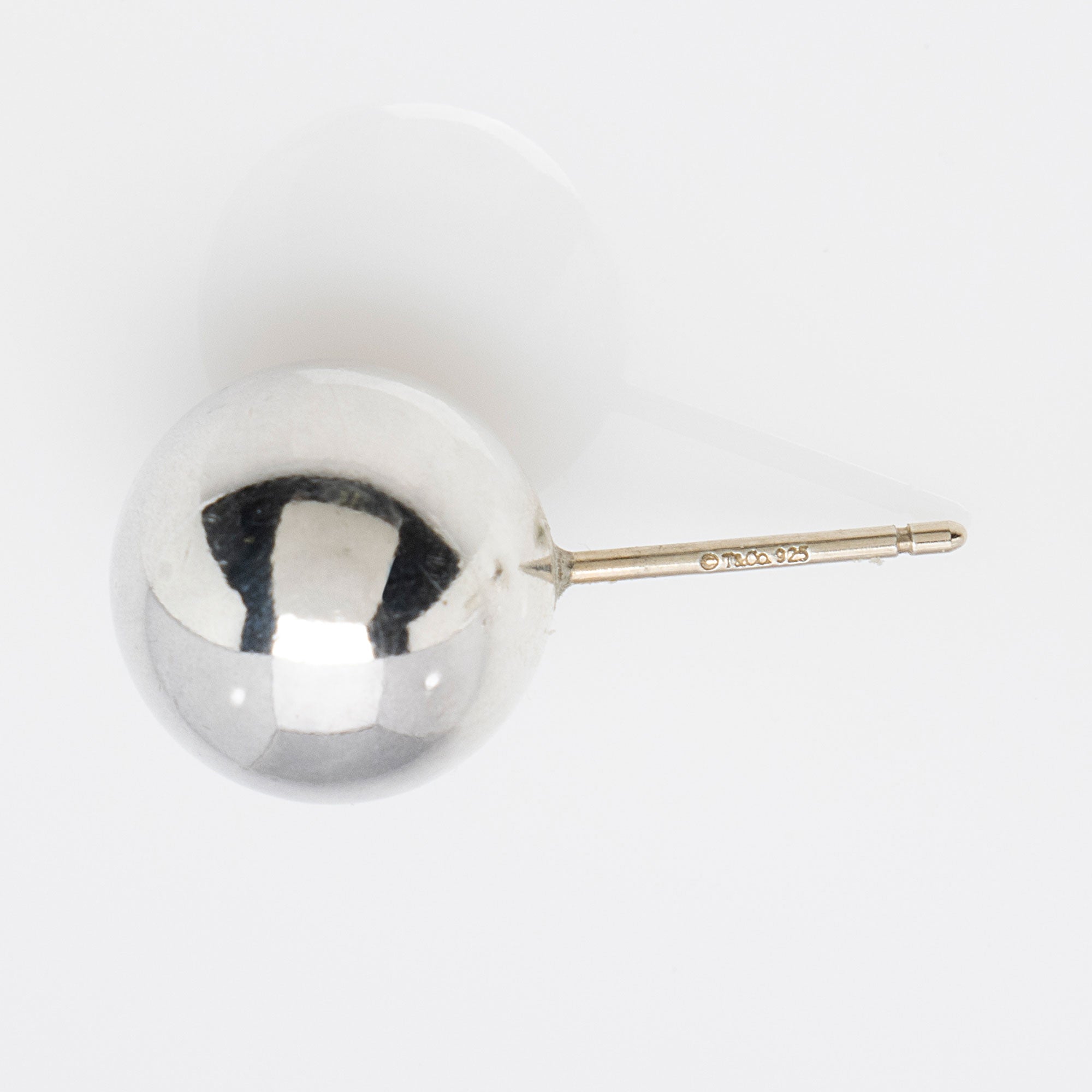 Tiffany & Co. Sterling Silver HardWear Ball 10mm Stud Earrings (SHF-lIkc6b)