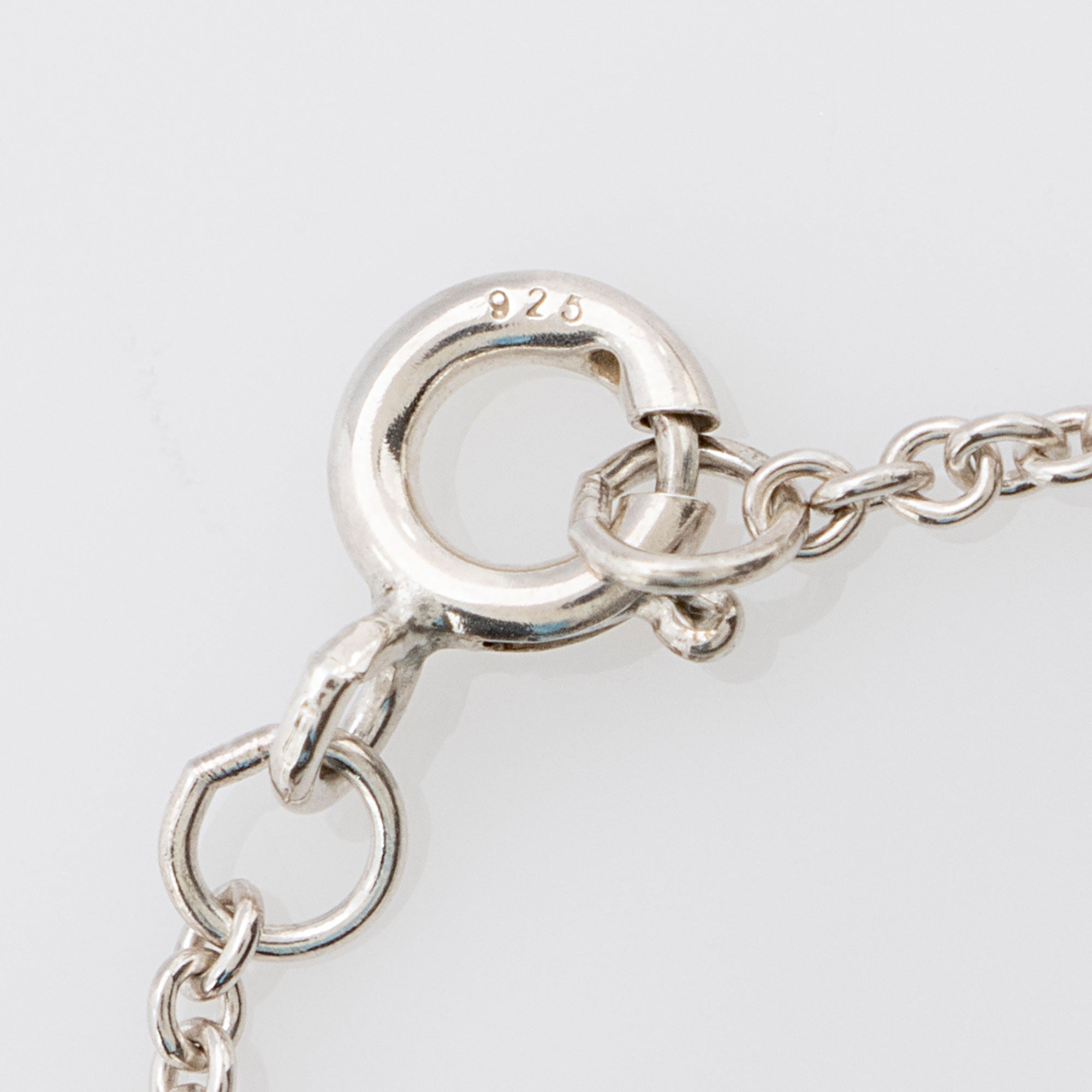 Tiffany & Co. Sterling Silver Heart Link Lariat Necklace (SHF-Ph9mhO)