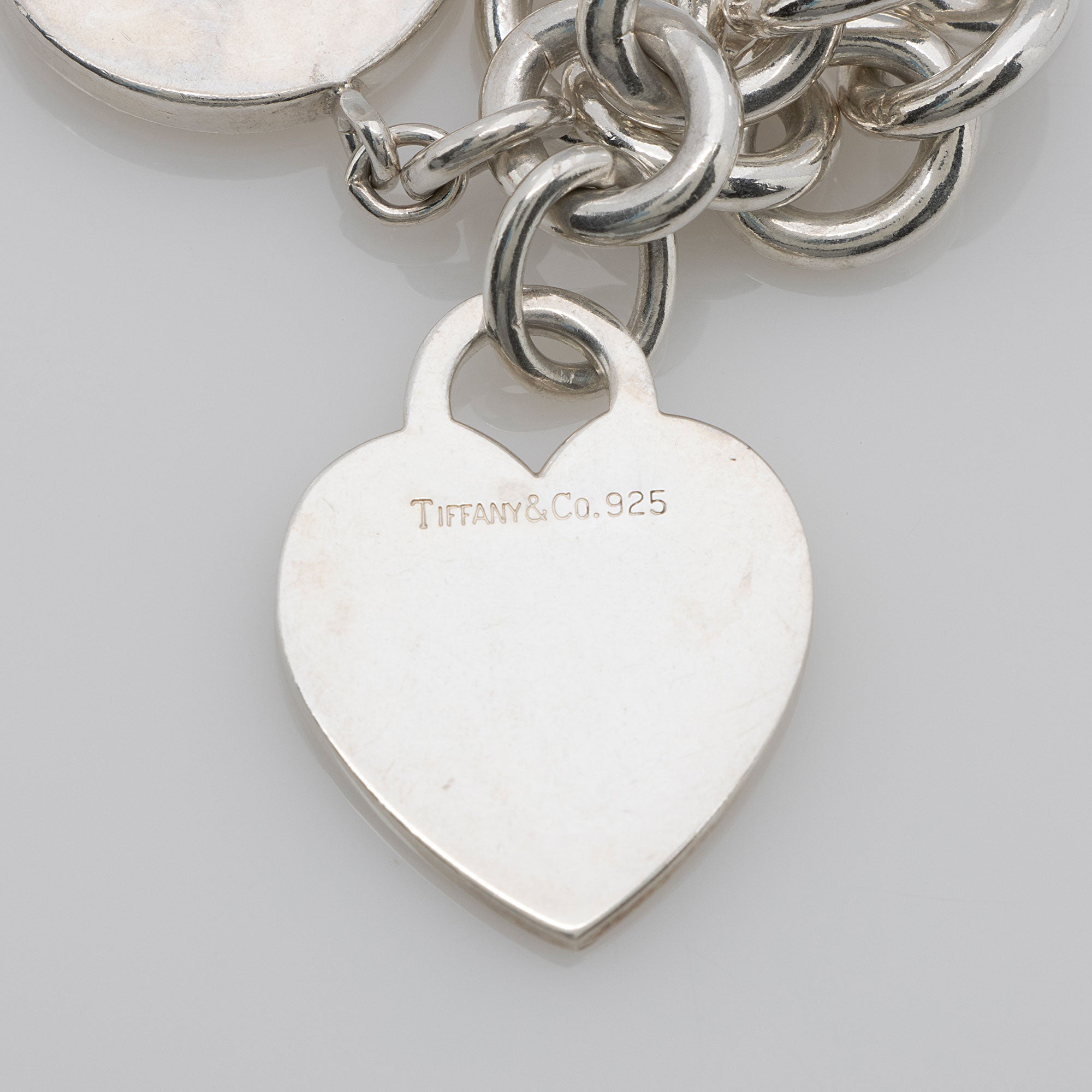 Tiffany & Co. Sterling Silver Heart Tag Toggle Necklace (SHF-53pkzm)