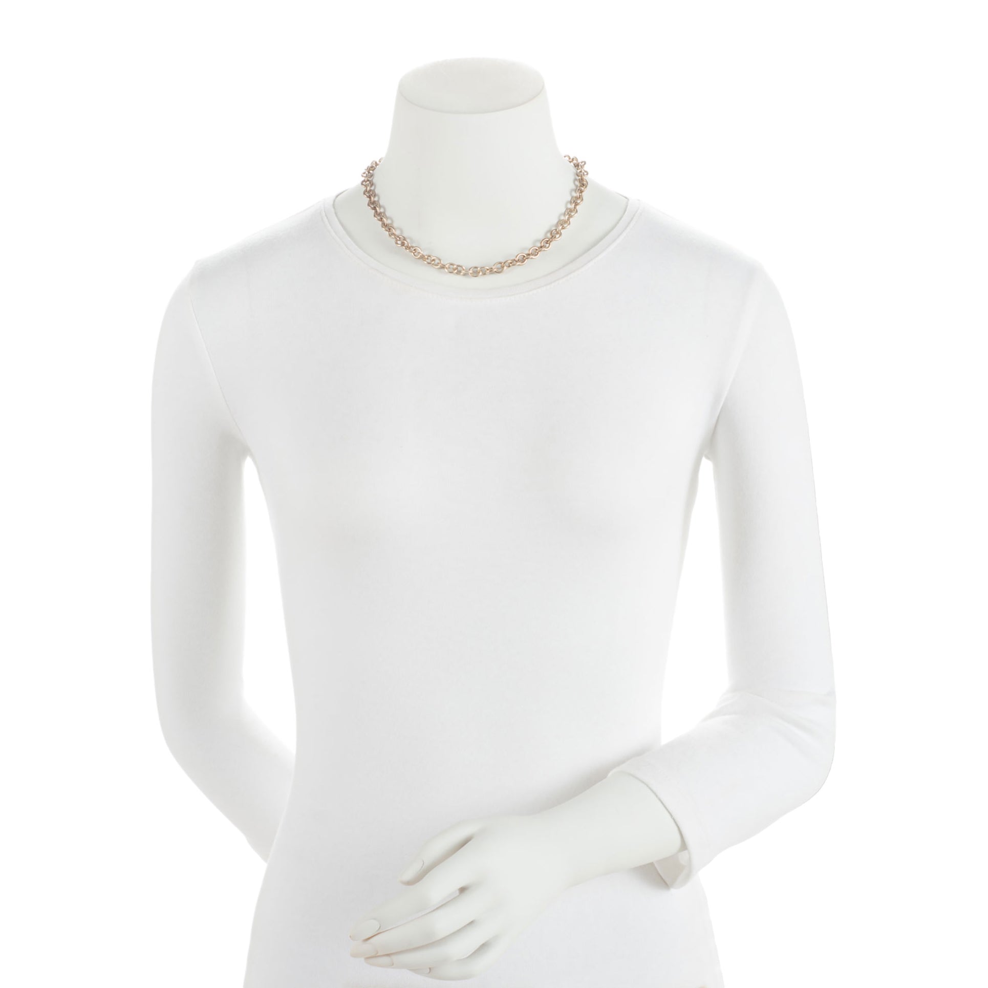 Tiffany & Co. Sterling Silver New York Toggle Necklace (SHF-ztMdip)