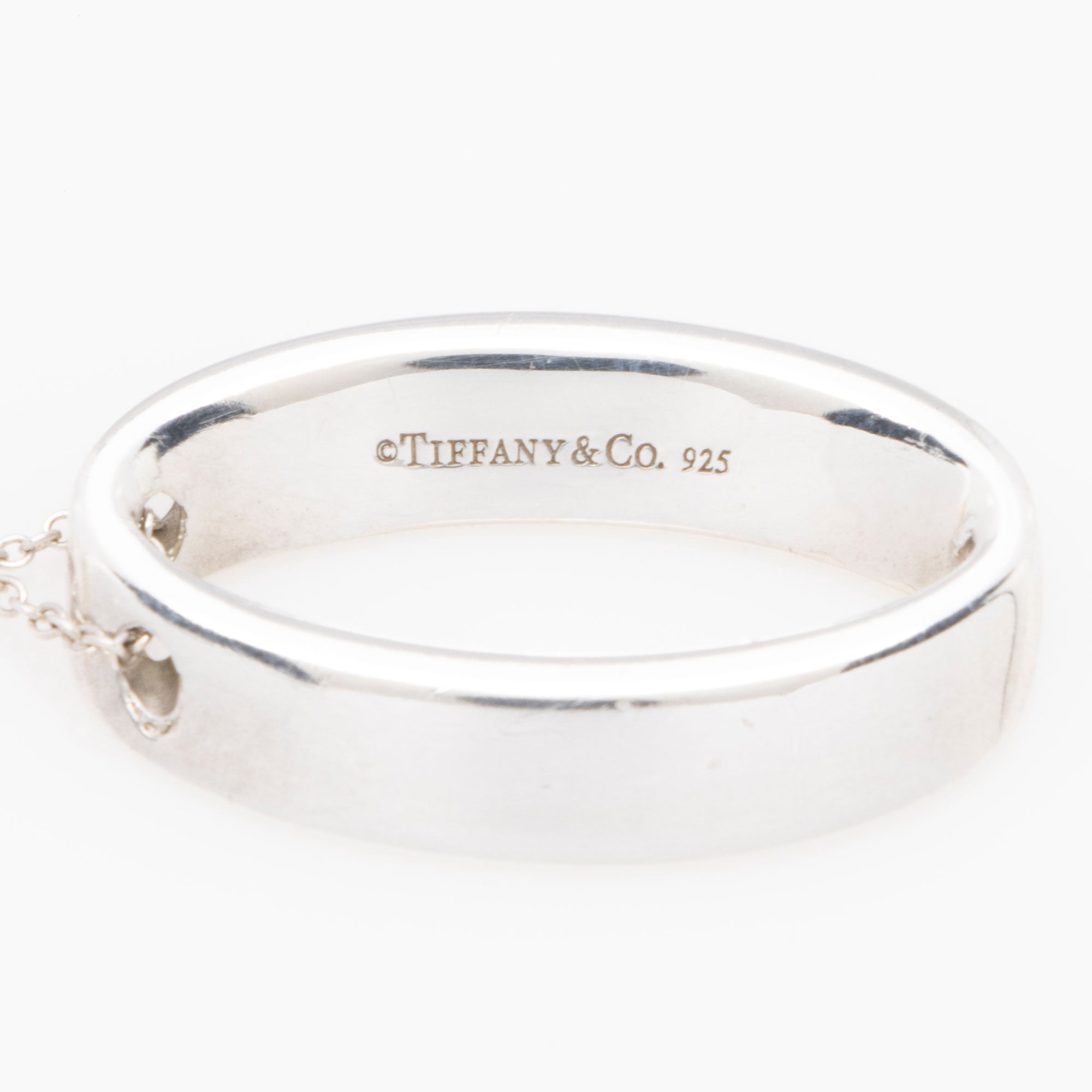 Tiffany & Co. Sterling Silver Oval Necklace