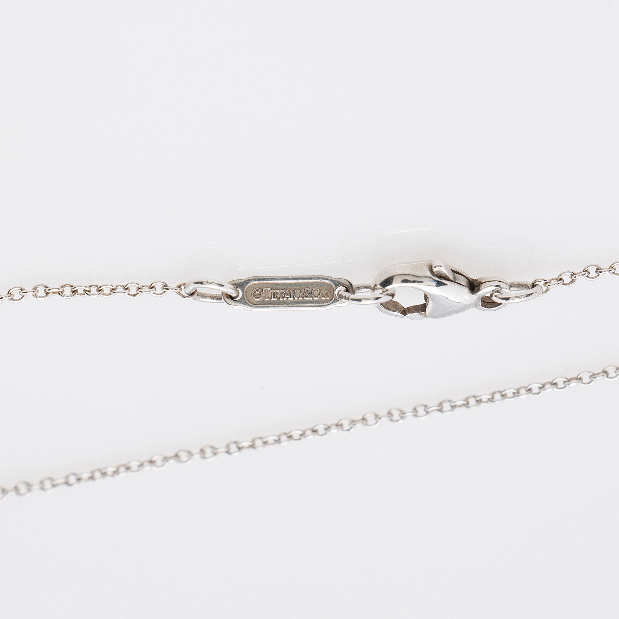 Tiffany & Co. Sterling Silver Return to Tiffany Mini Heart Lock Necklace (SHF-gdxutO)