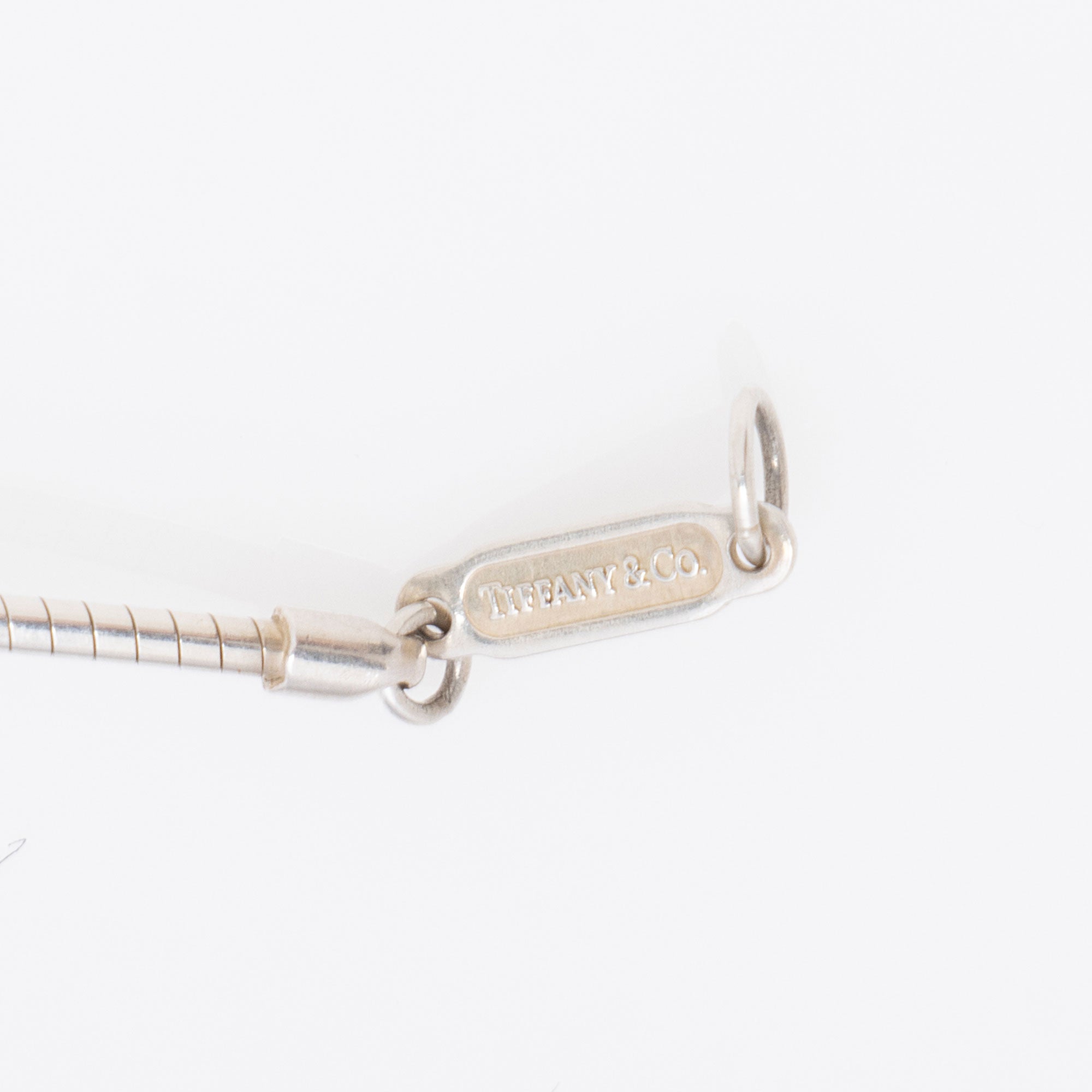 Tiffany & Co. Sterling Silver Roman Cross Cutout Necklace