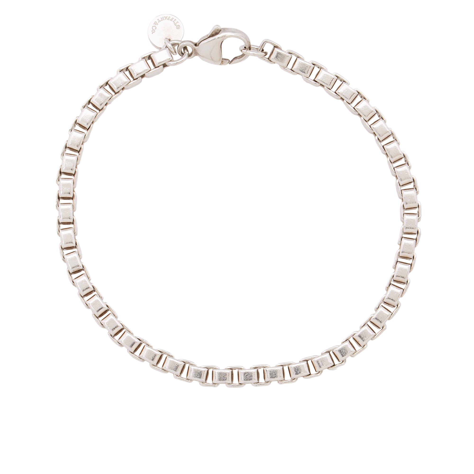 Tiffany & Co. Sterling Silver Venetian Link Bracelet (SHF-9kTGcU)