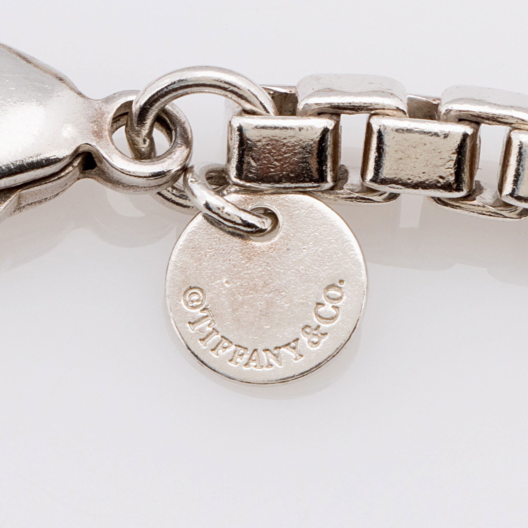 Tiffany & Co. Sterling Silver Venetian Link Bracelet (SHF-9kTGcU)