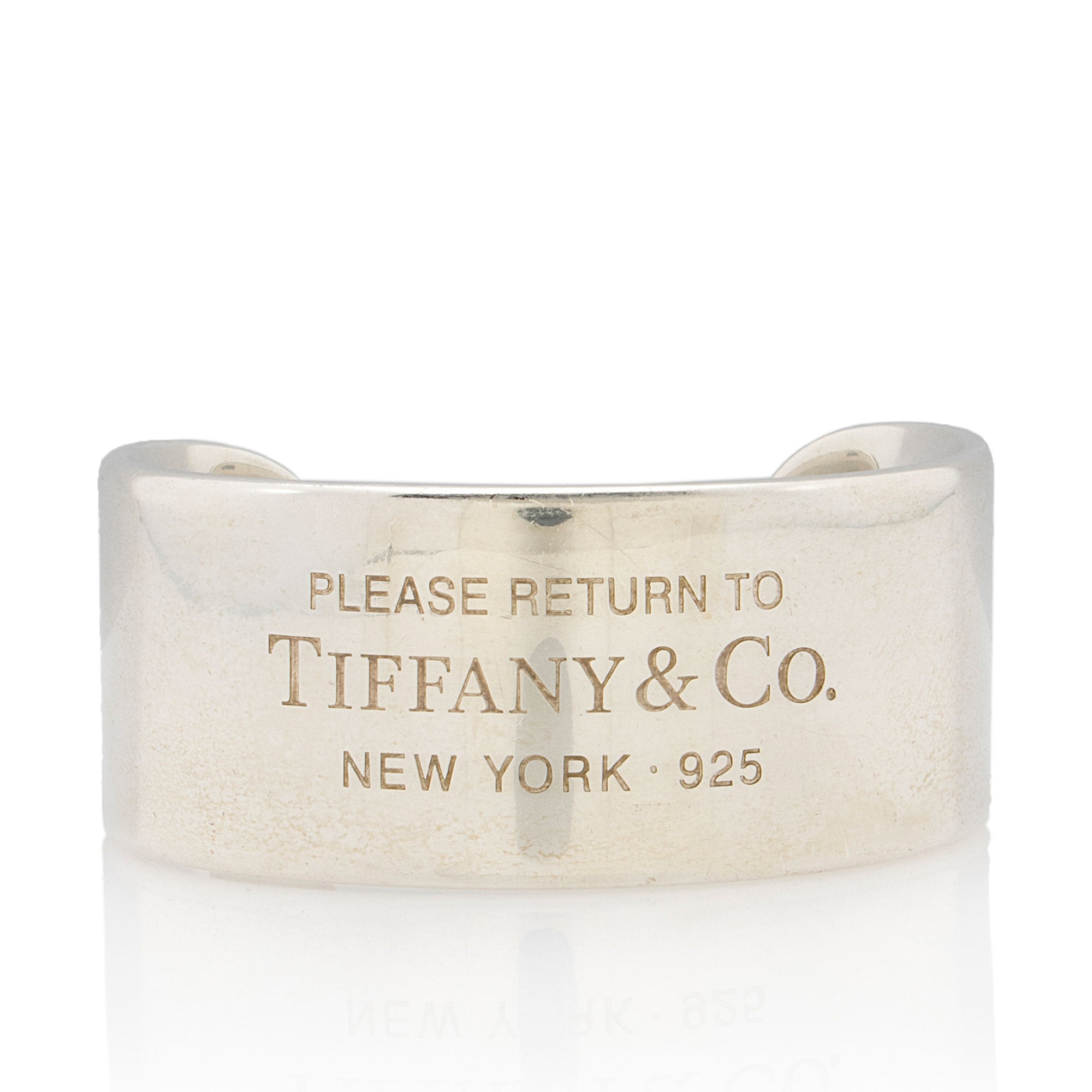Tiffany & Co. Sterling Silver Return to Tiffany Wide Cuff Bracelet (SHF-Dghq1S)