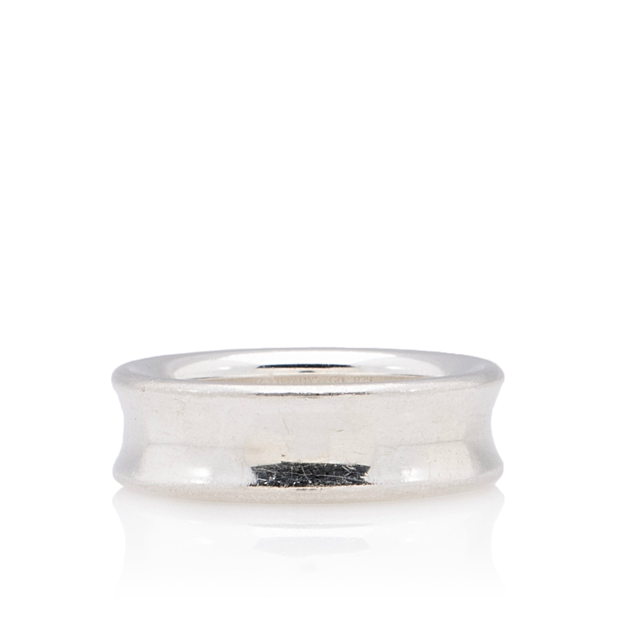 Tiffany & Co. Vintage Sterling Silver 1837 Ring - Size 8 (SHF-8P3HAj)