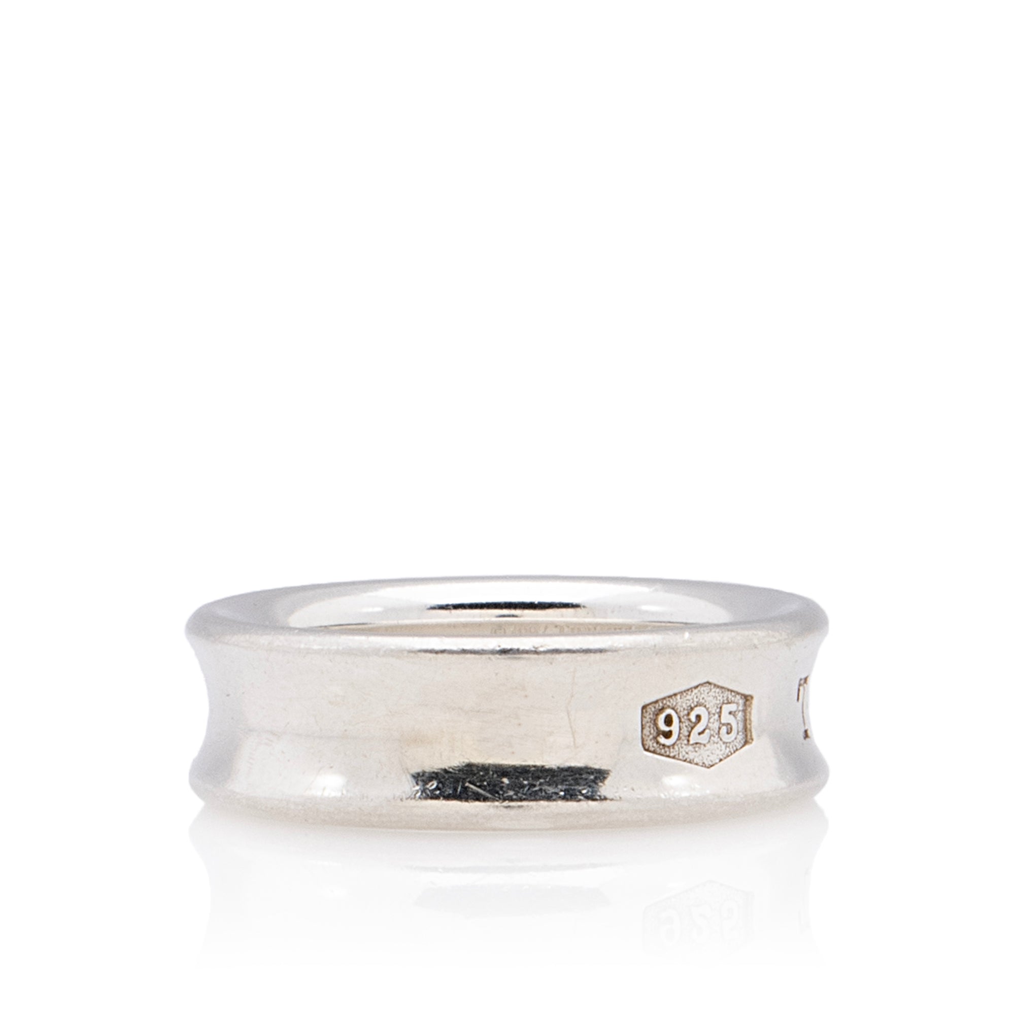 Tiffany & Co. Vintage Sterling Silver 1837 Ring - Size 8 (SHF-8P3HAj)