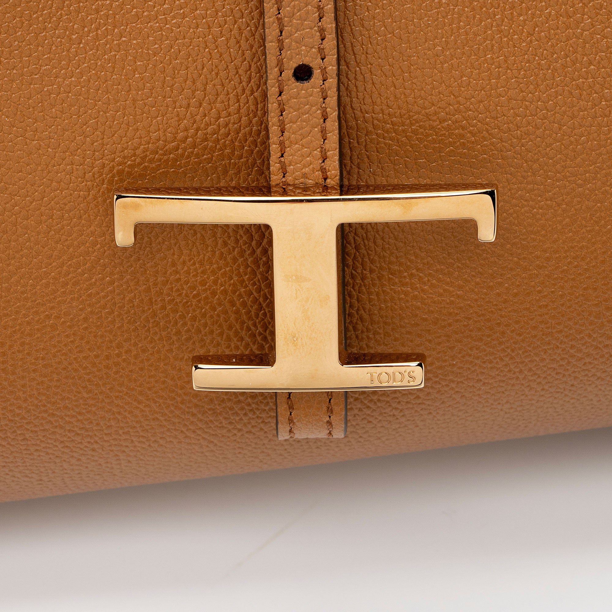 Tod's Leather Timeless T Small Hobo