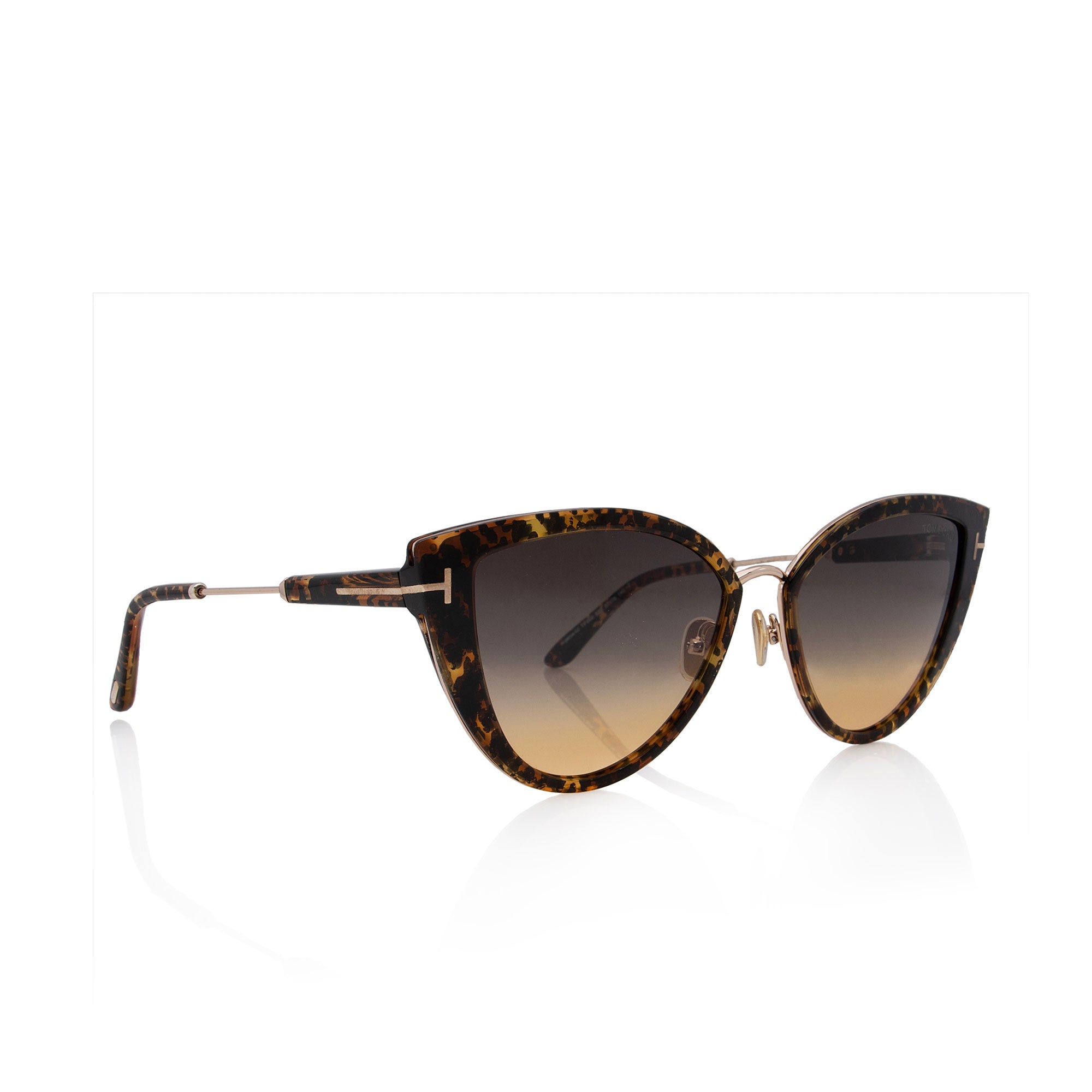 Tom Ford Anjelica Cat Eye Sunglasses (SHF-JR7Hh8)