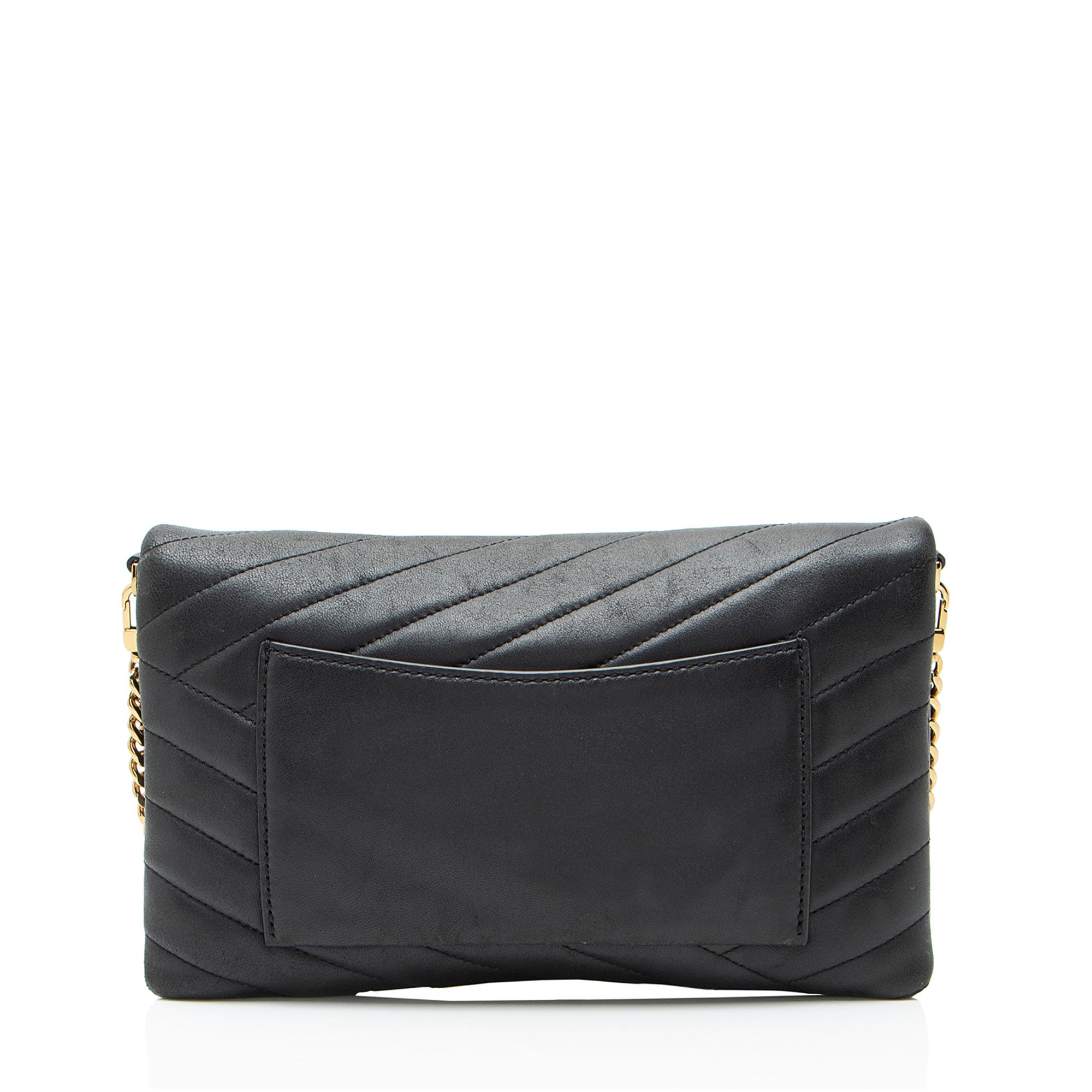 Tory Burch Chevron Leather Kira Clutch
