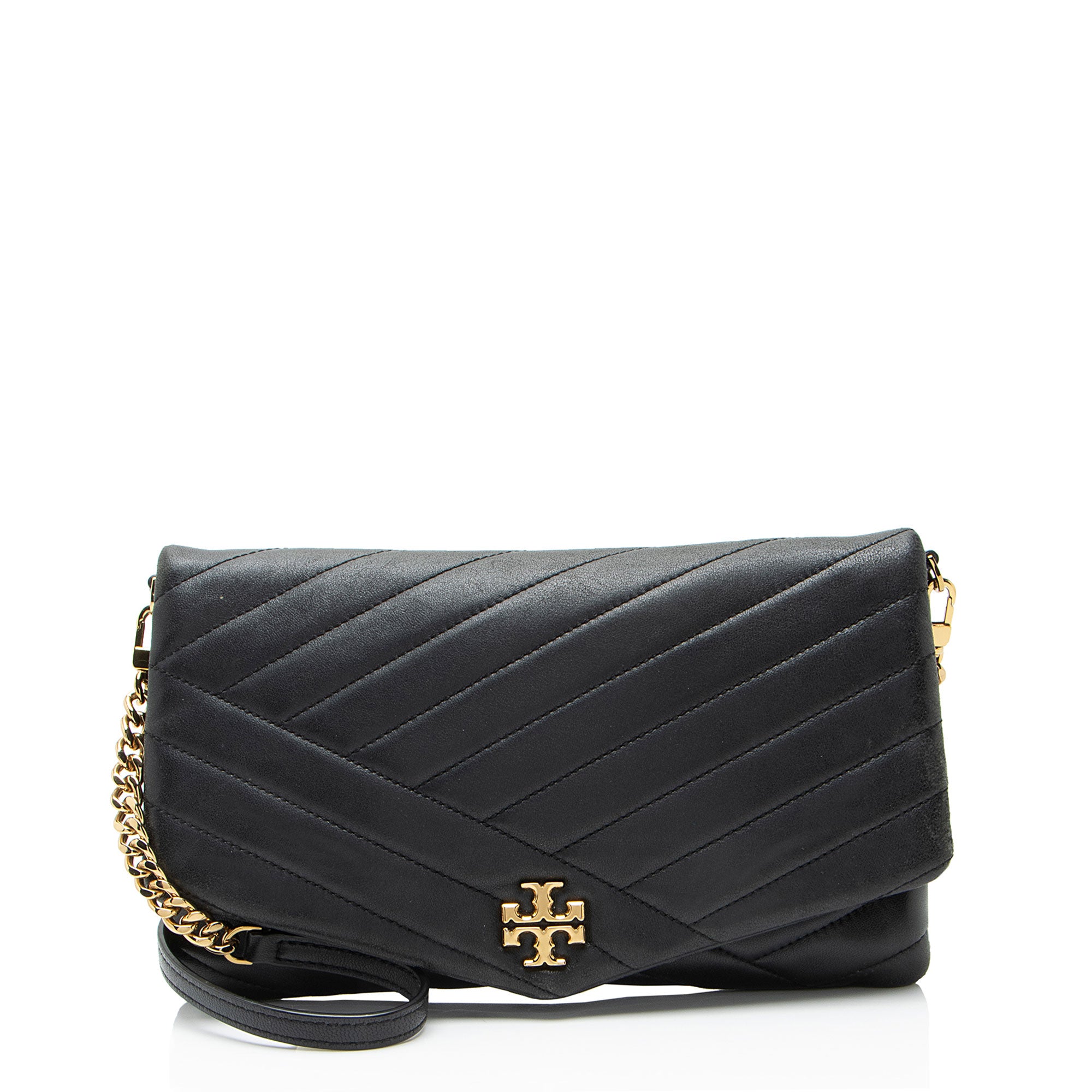 Tory Burch Chevron Leather Kira Clutch