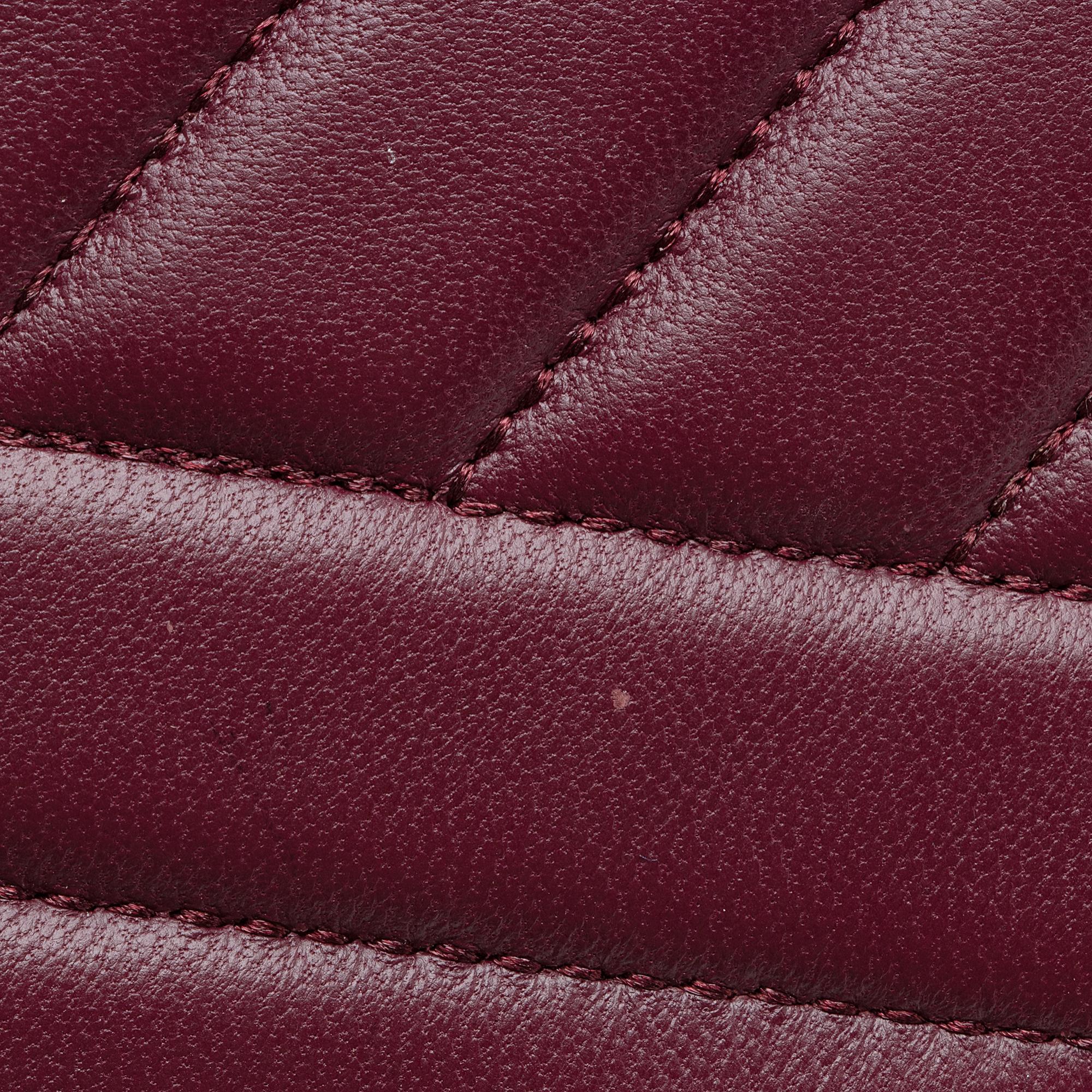 Tory Burch Chevron Leather Kira Large Shoulder Bag (SHF-h13Ost)