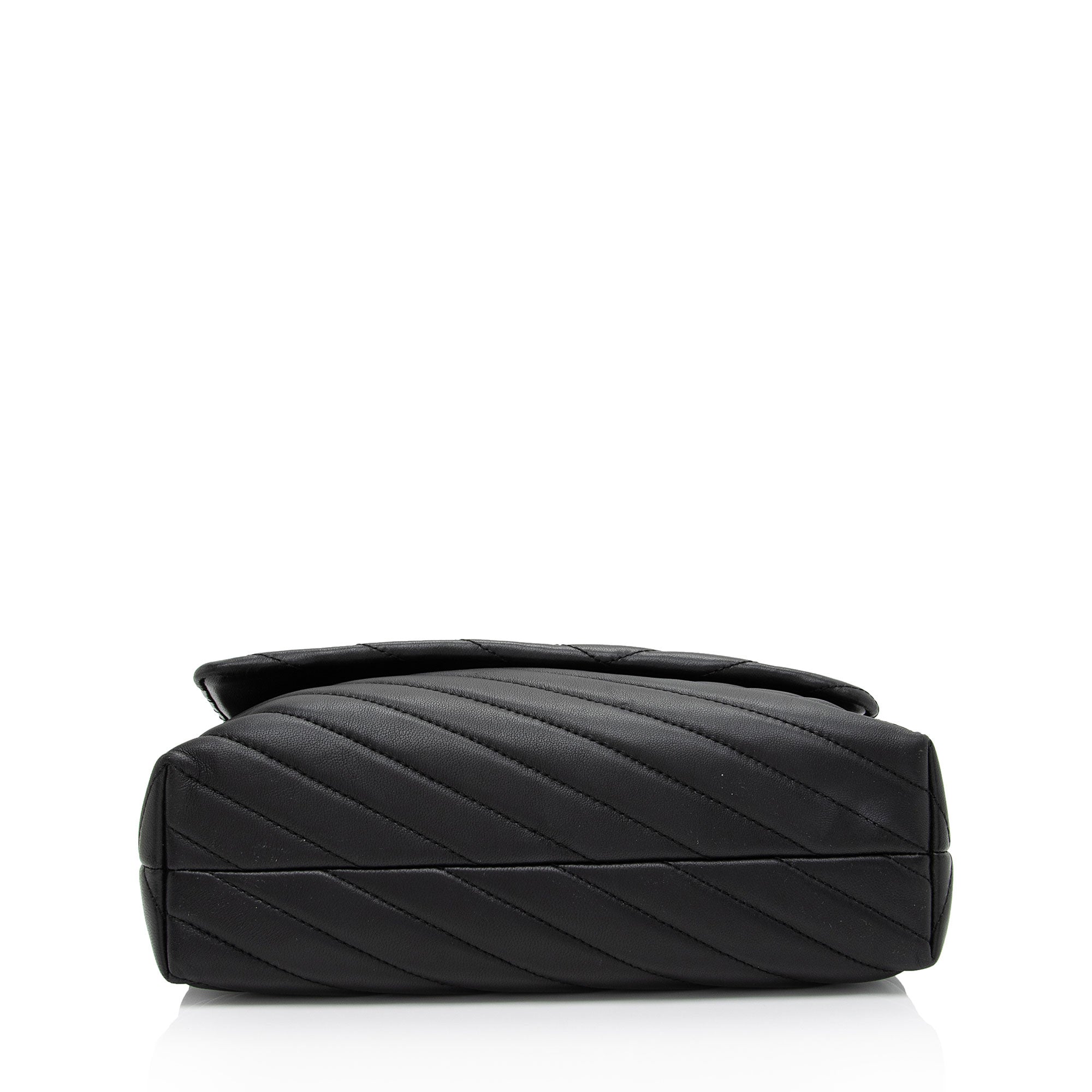 Tory Burch Chevron Leather Kira Large Shoulder Bag (SHF-LrvtRN)