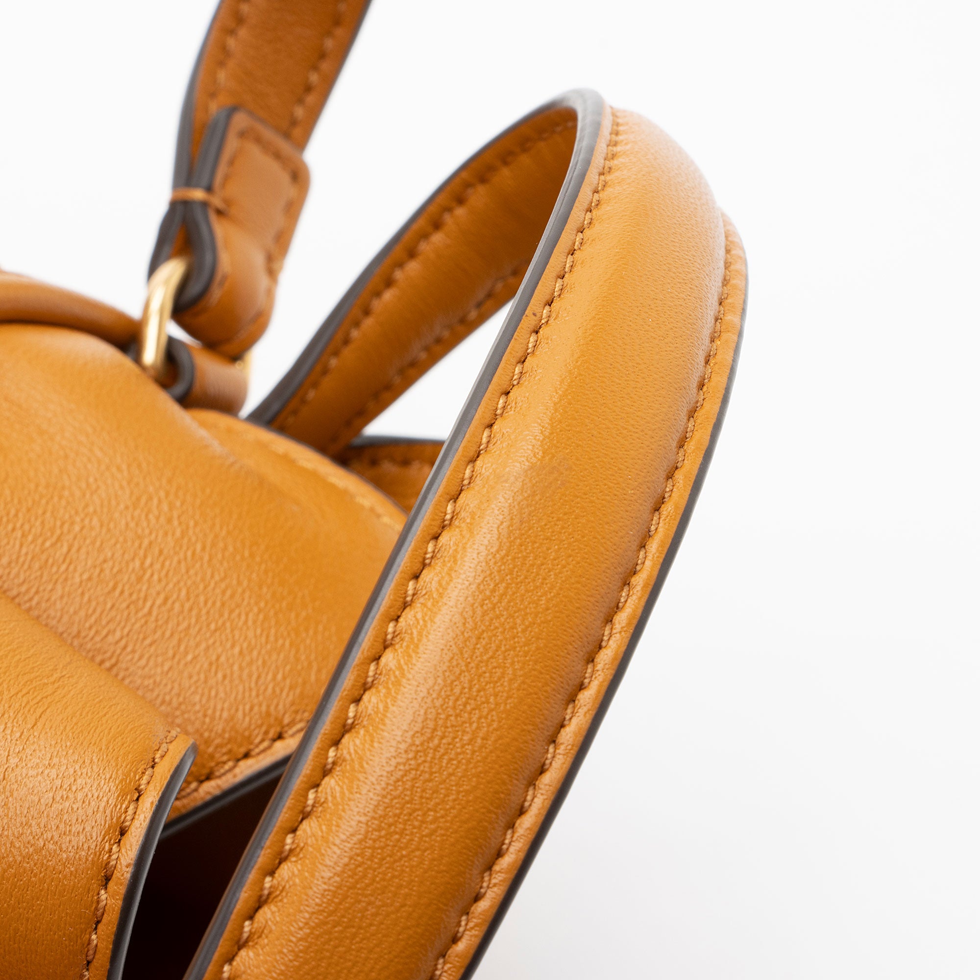 Tory Burch Chevron Leather Kira Mini Bucket Bag