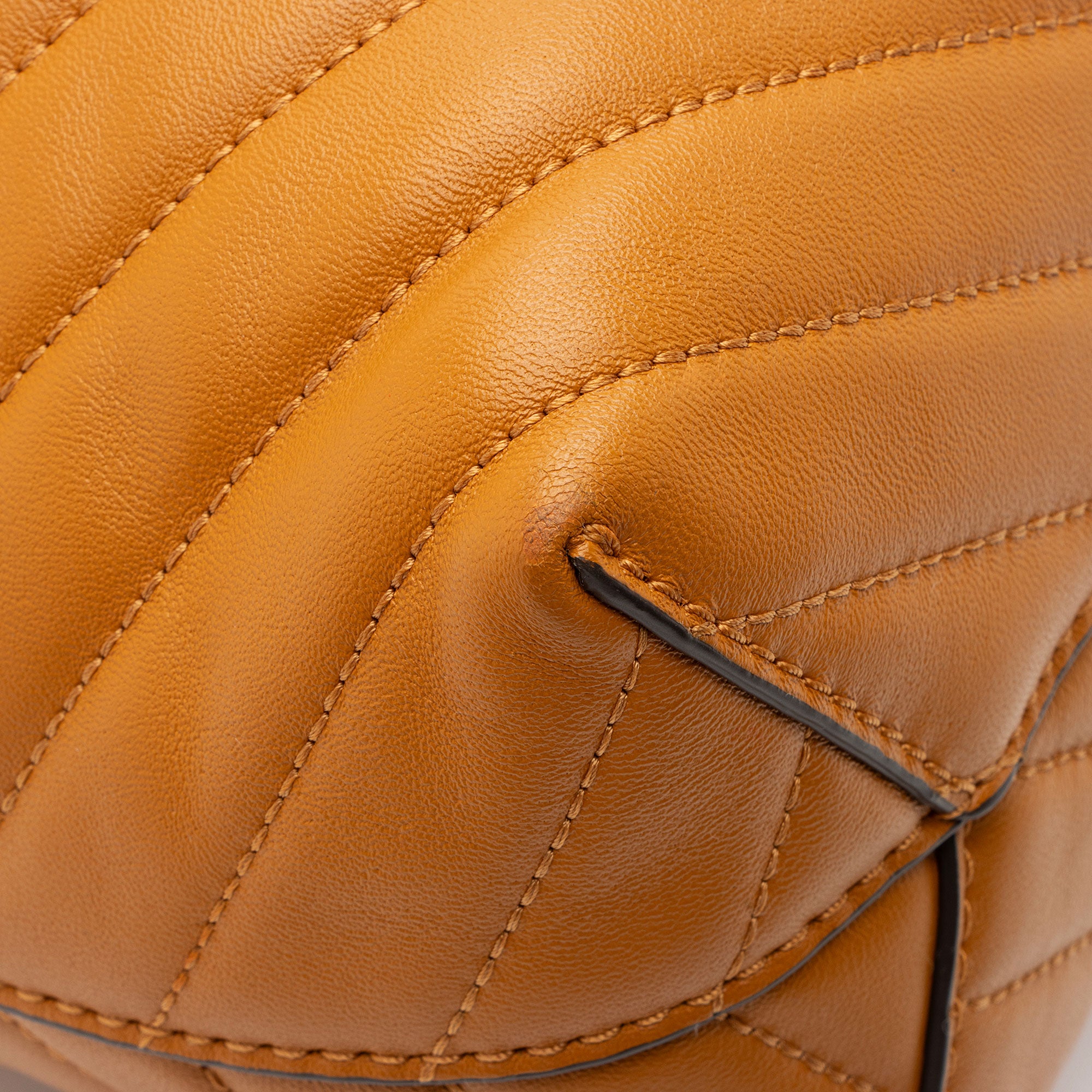 Tory Burch Chevron Leather Kira Mini Bucket Bag