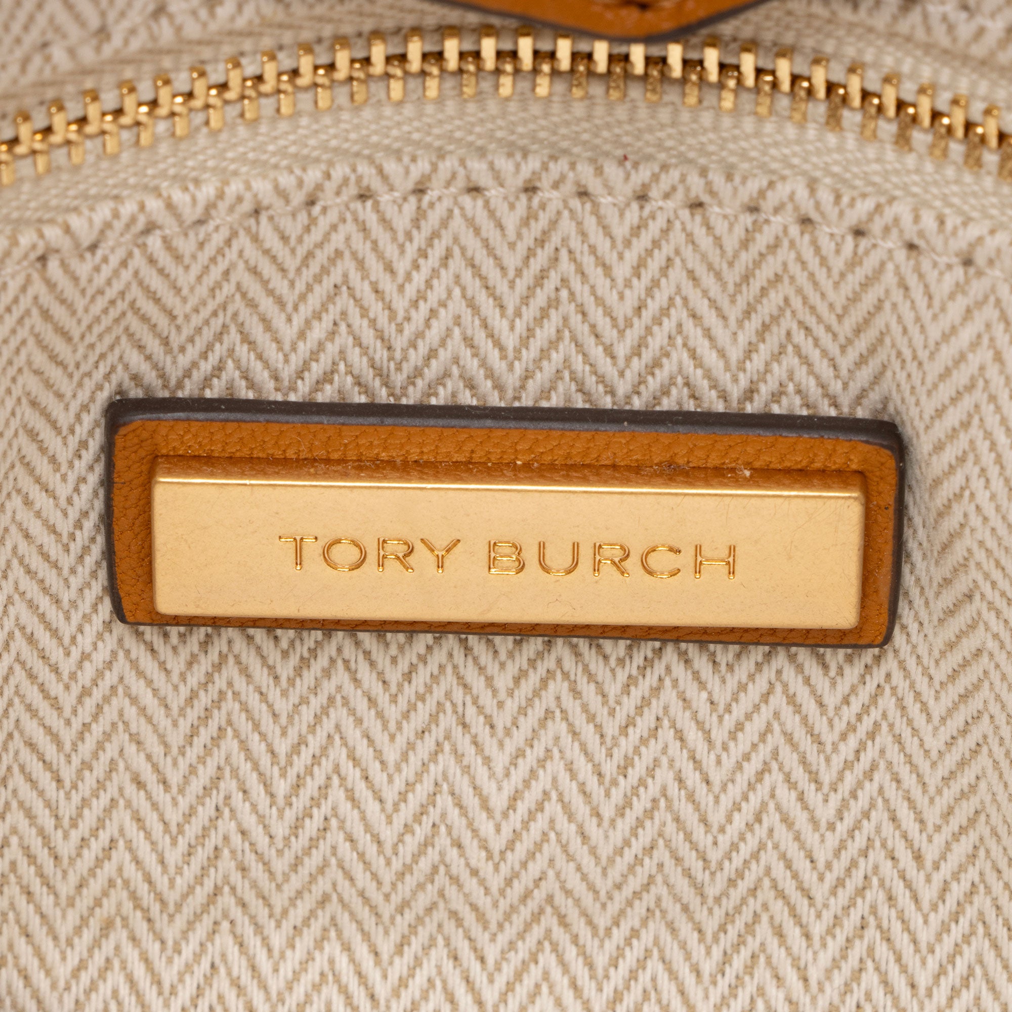 Tory Burch Chevron Leather Kira Mini Bucket Bag
