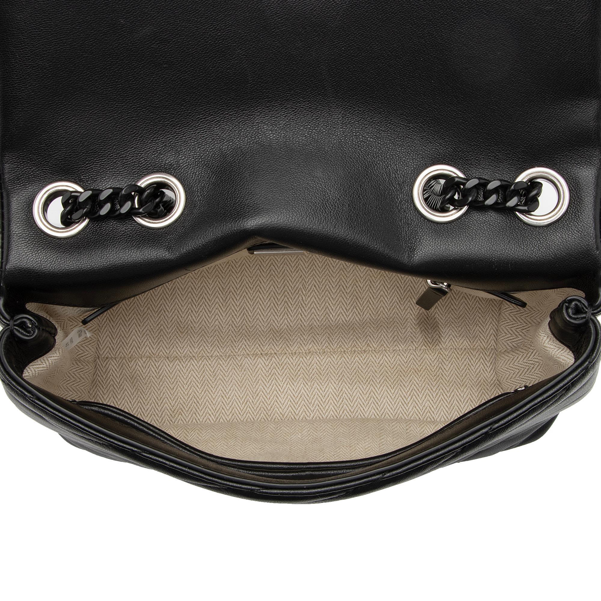 Tory Burch Chevron Leather Kira Small Convertible Shoulder Bag (SHF-okkvhd)