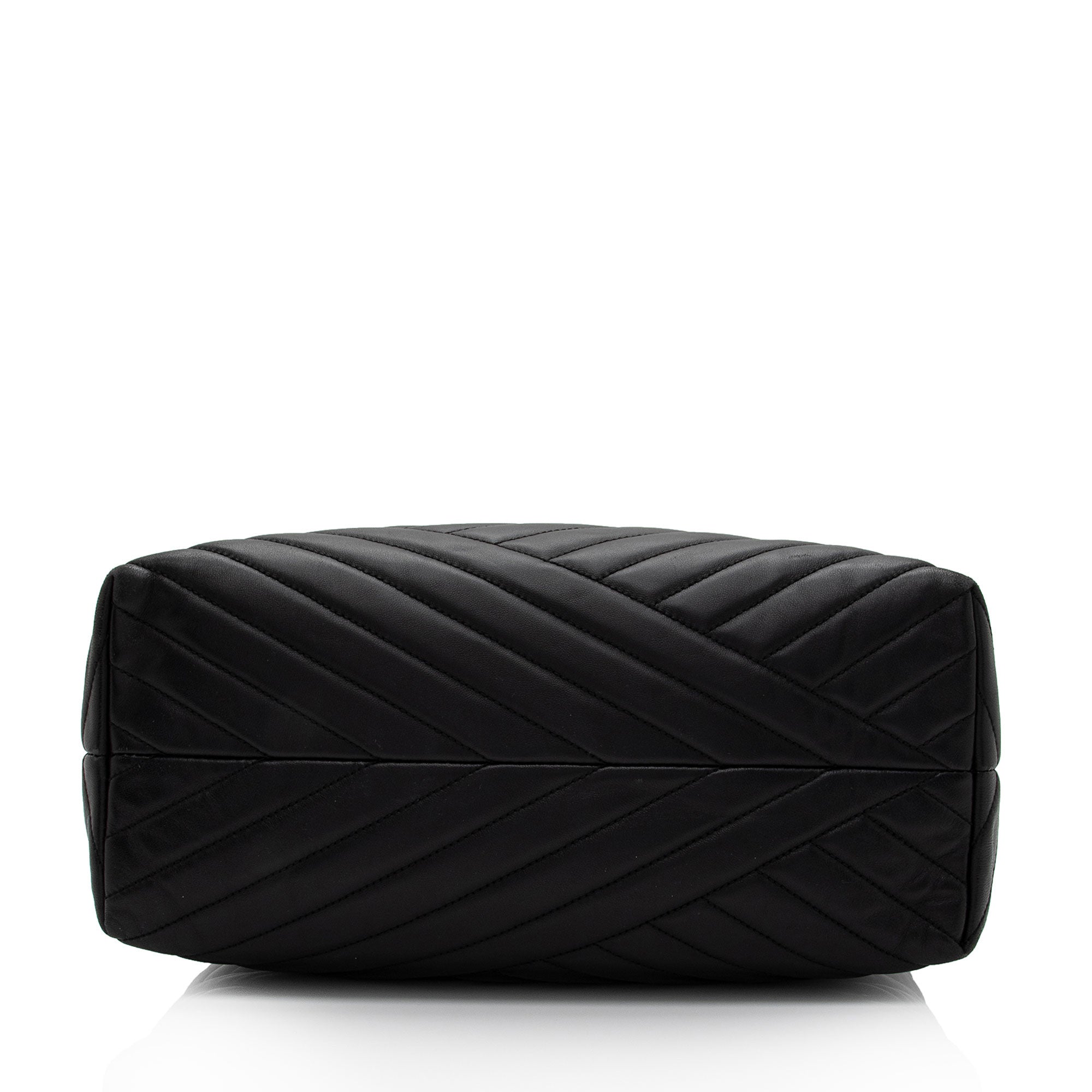 Tory Burch Chevron Leather Kira Tote (SHF-RGxF6t)