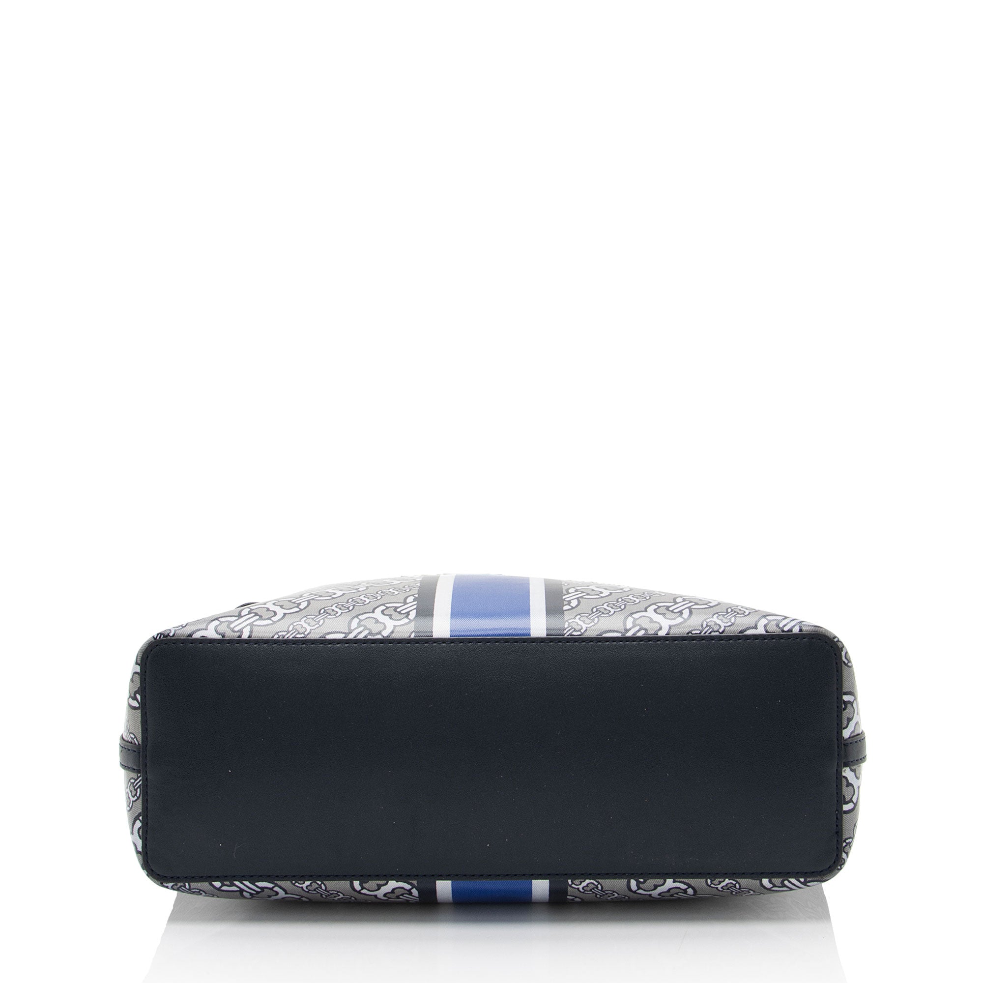 Tory Burch Coated Canvas Gemini Link Small Tote