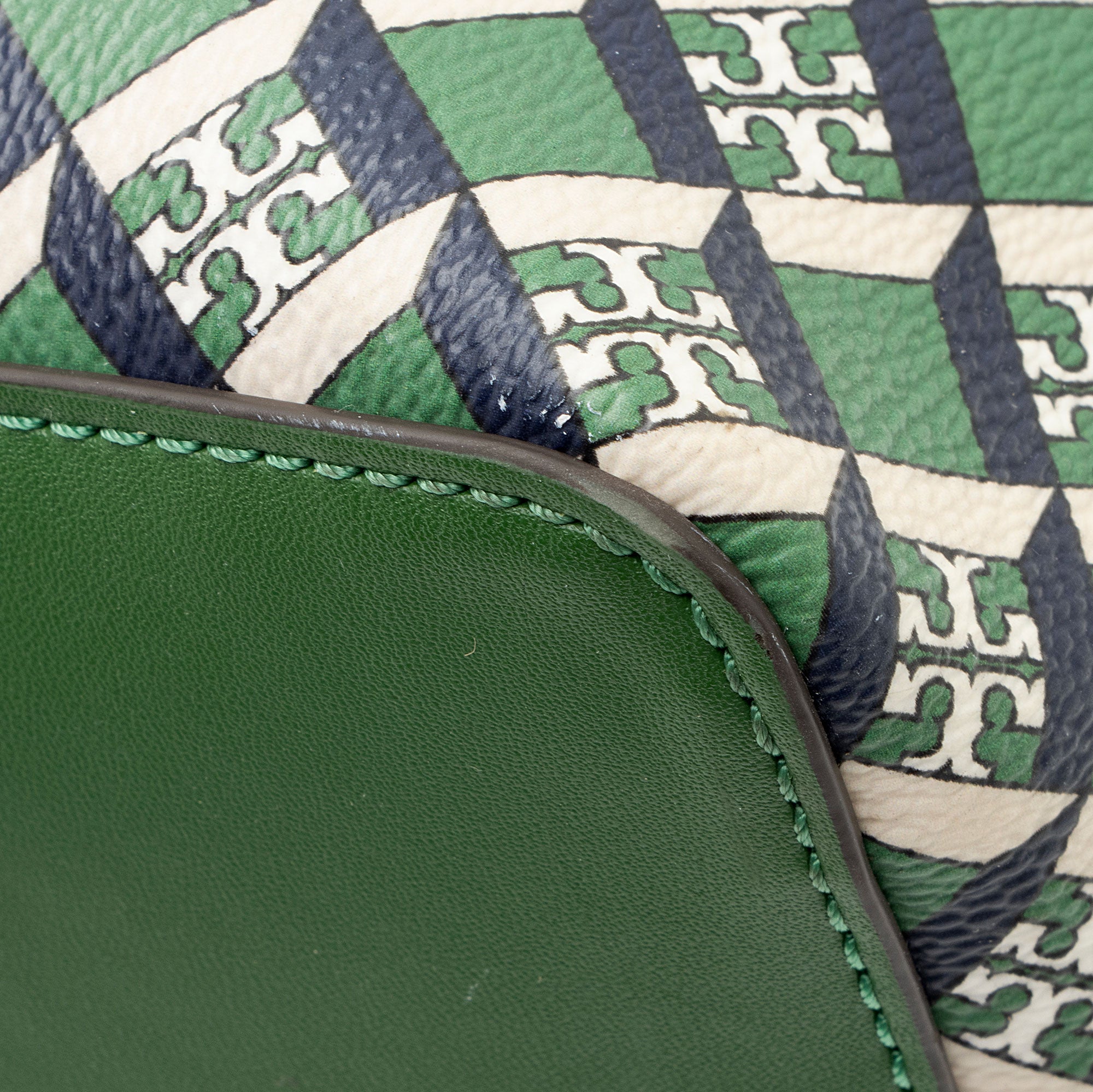 Tory Burch Coated Canvas Geo Tote