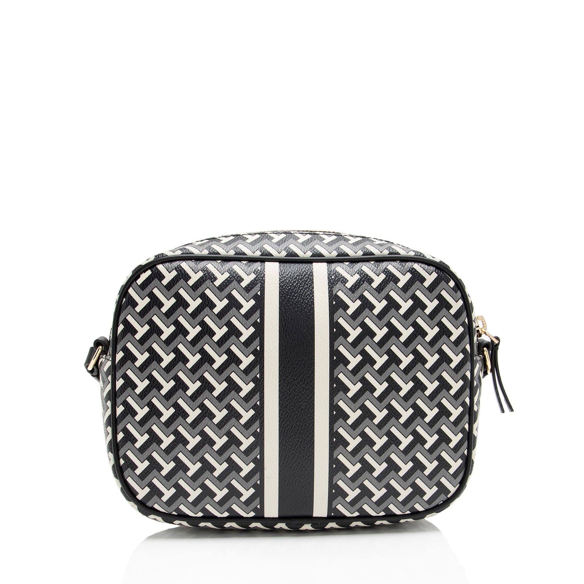 Tory Burch Coated Canvas T Zag Camera Bag