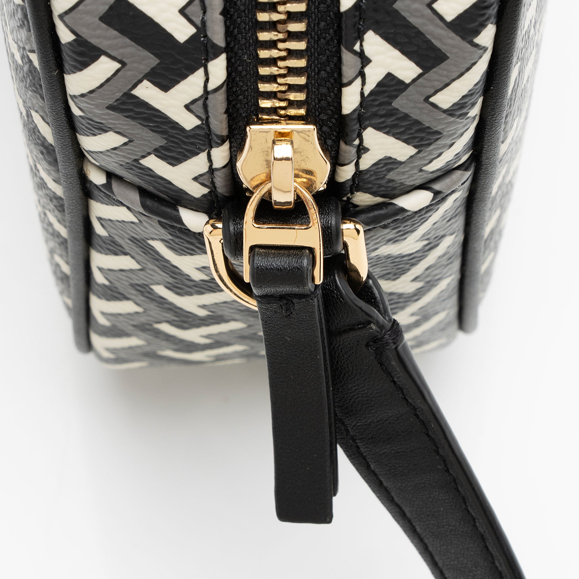 Tory Burch Coated Canvas T Zag Camera Bag