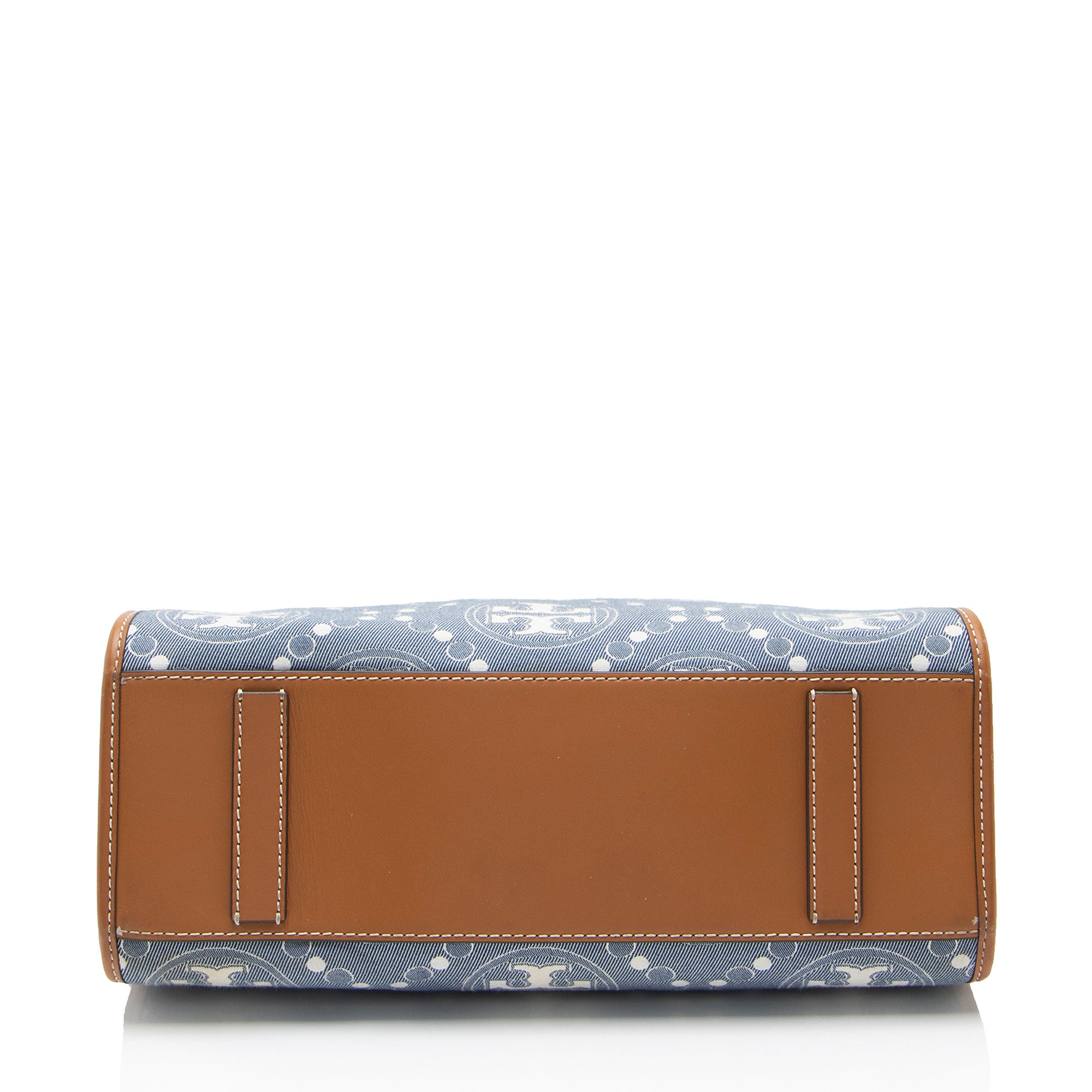 Tory Burch Denim T Monogram Small Tote