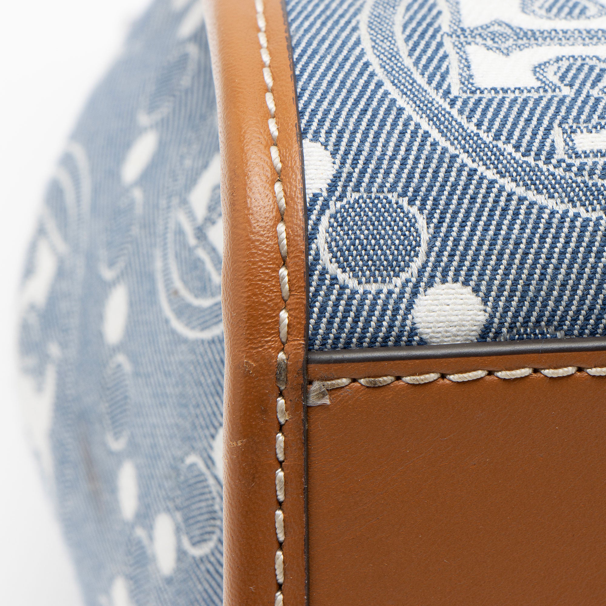 Tory Burch Denim T Monogram Small Tote