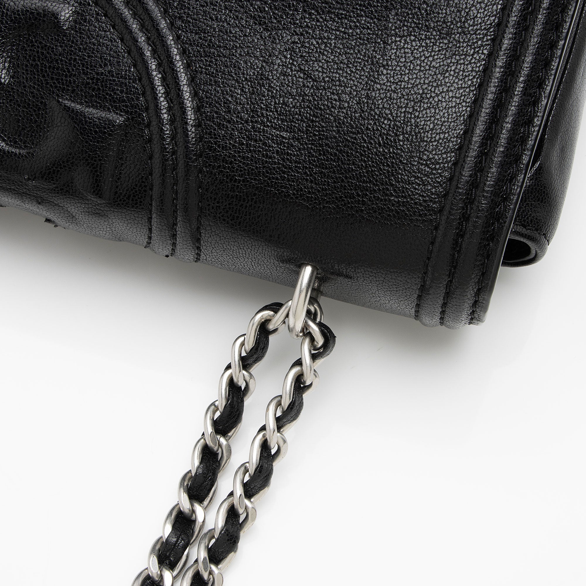 Tory Burch Leather Fleming Shoulder Bag