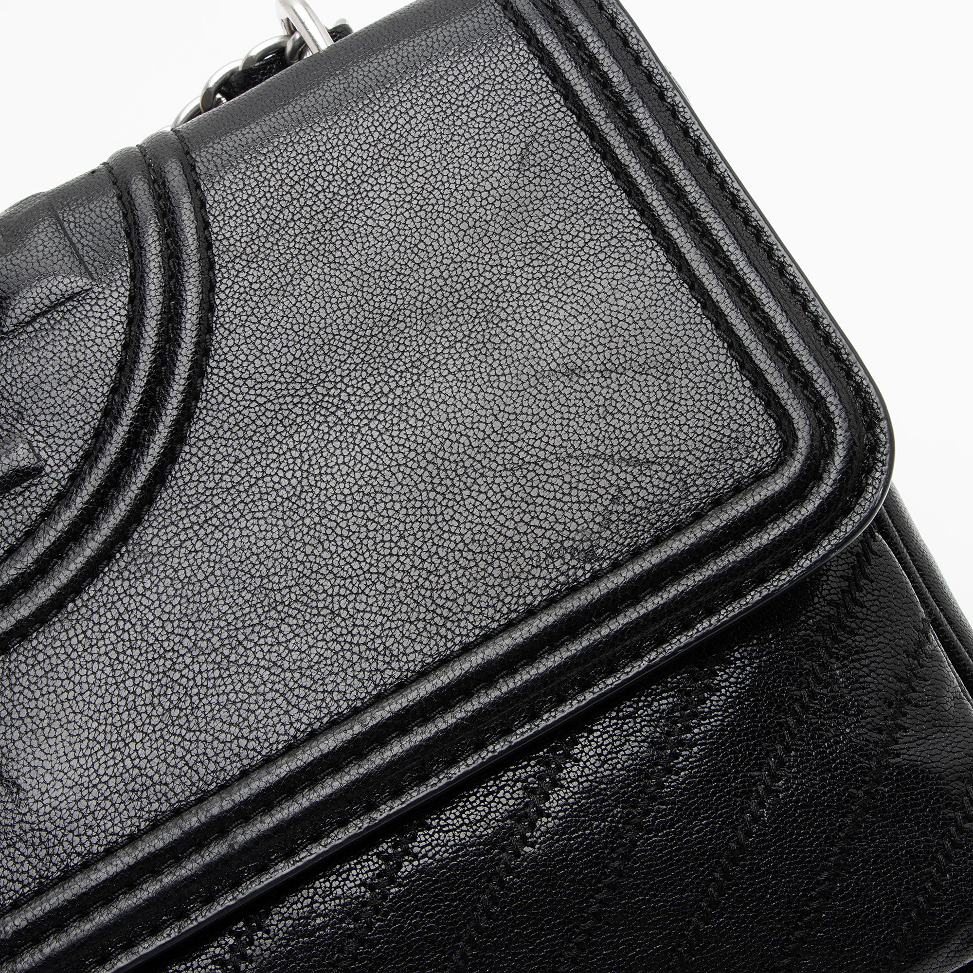 Tory Burch Leather Fleming Shoulder Bag