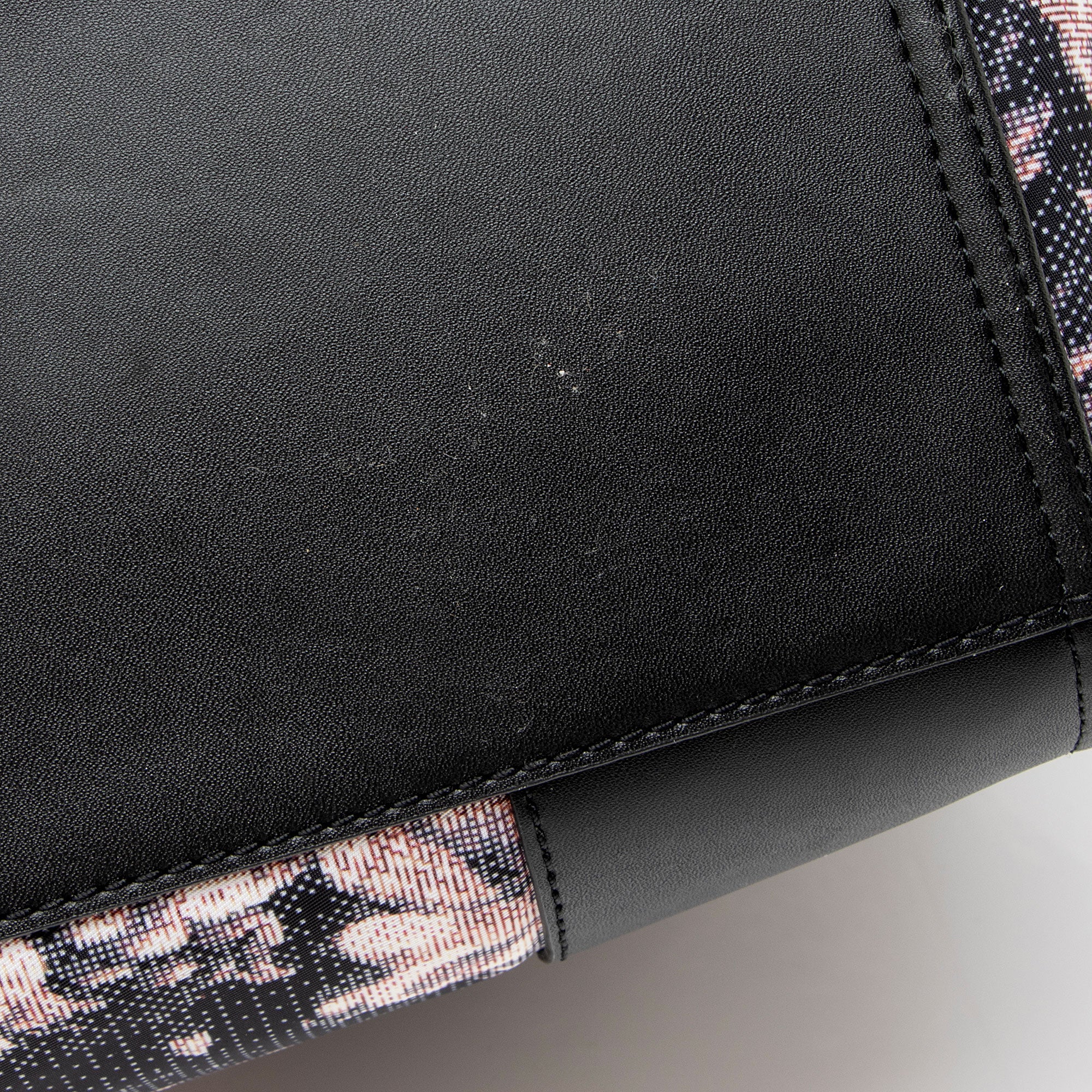 Tory Burch Floral Nylon Leather Ella Tote