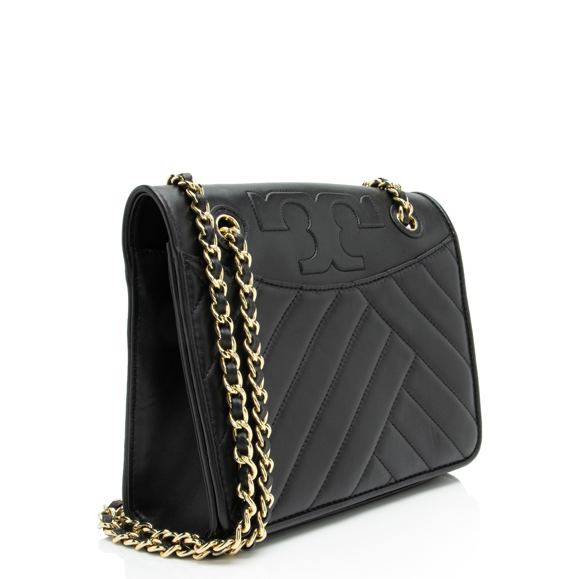Tory Burch Leather Alexa Shoulder Bag