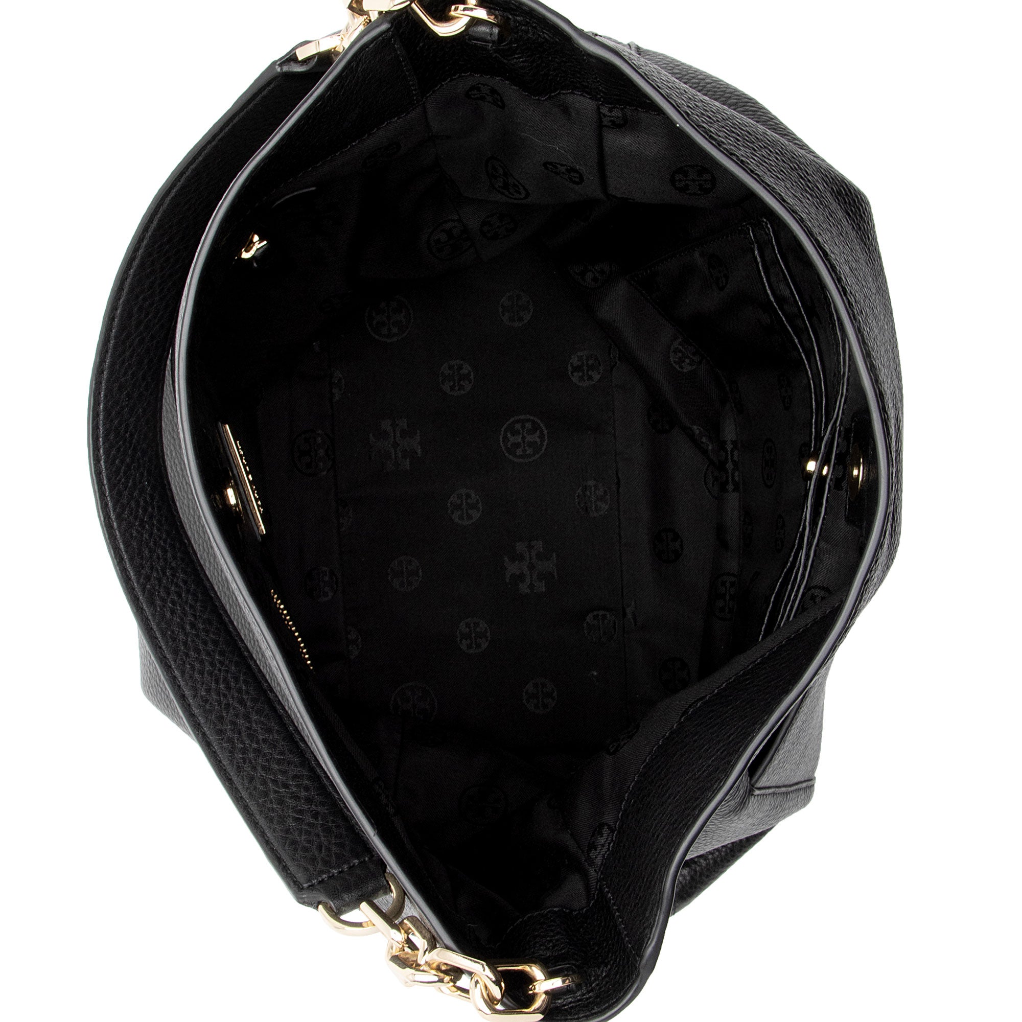 Tory Burch Leather Britten Hobo (SHF-S2uG4P)