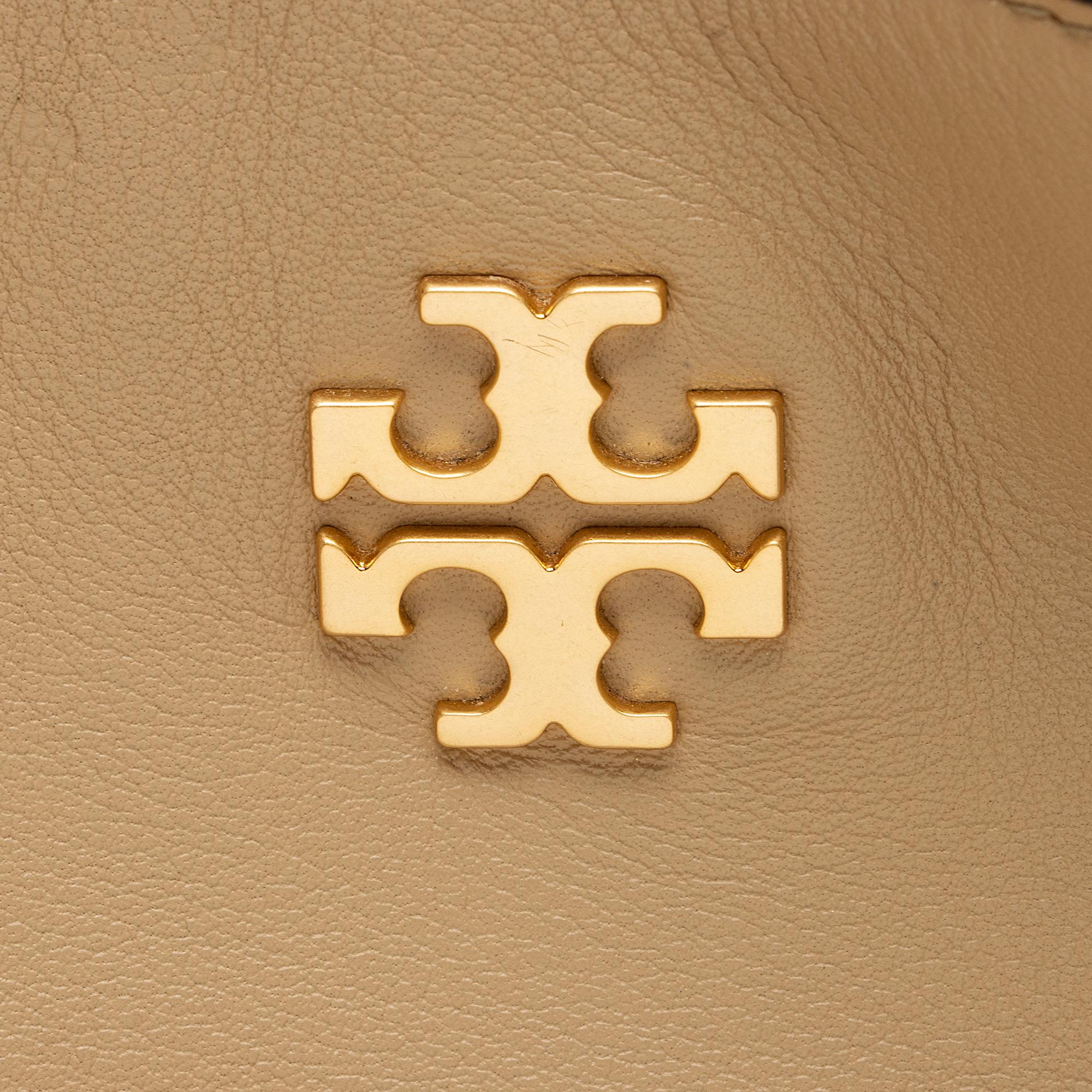 Tory Burch Leather Brooke Hobo (SHF-72GMxT)