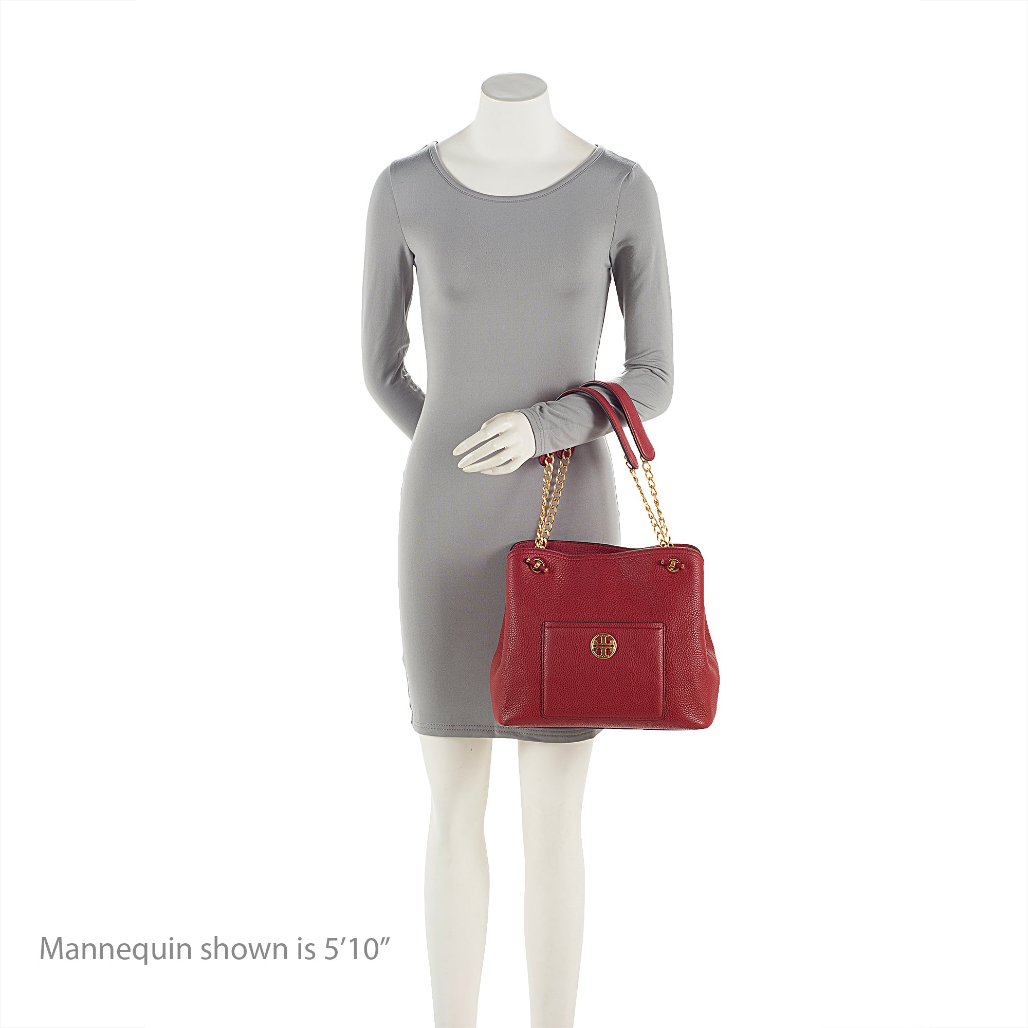 Tory Burch Leather Chelsea Chain Shoulder Bag (SHF-22968)