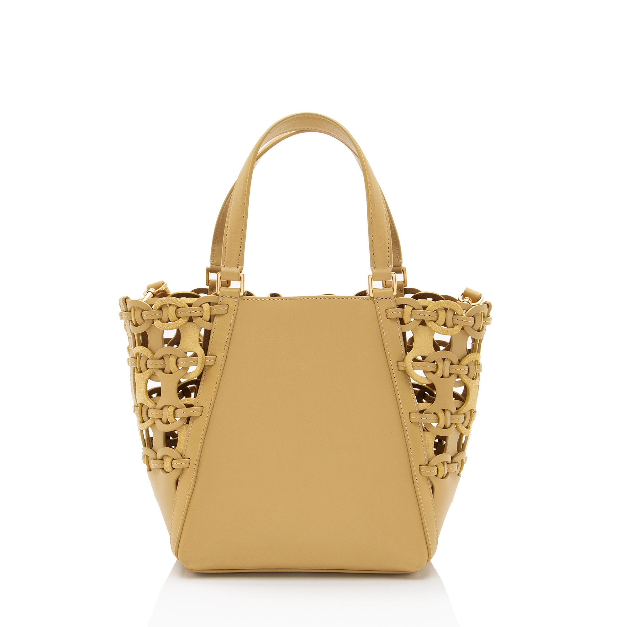 Tory Burch Leather Die Cut McGraw Dragonfly Satchel