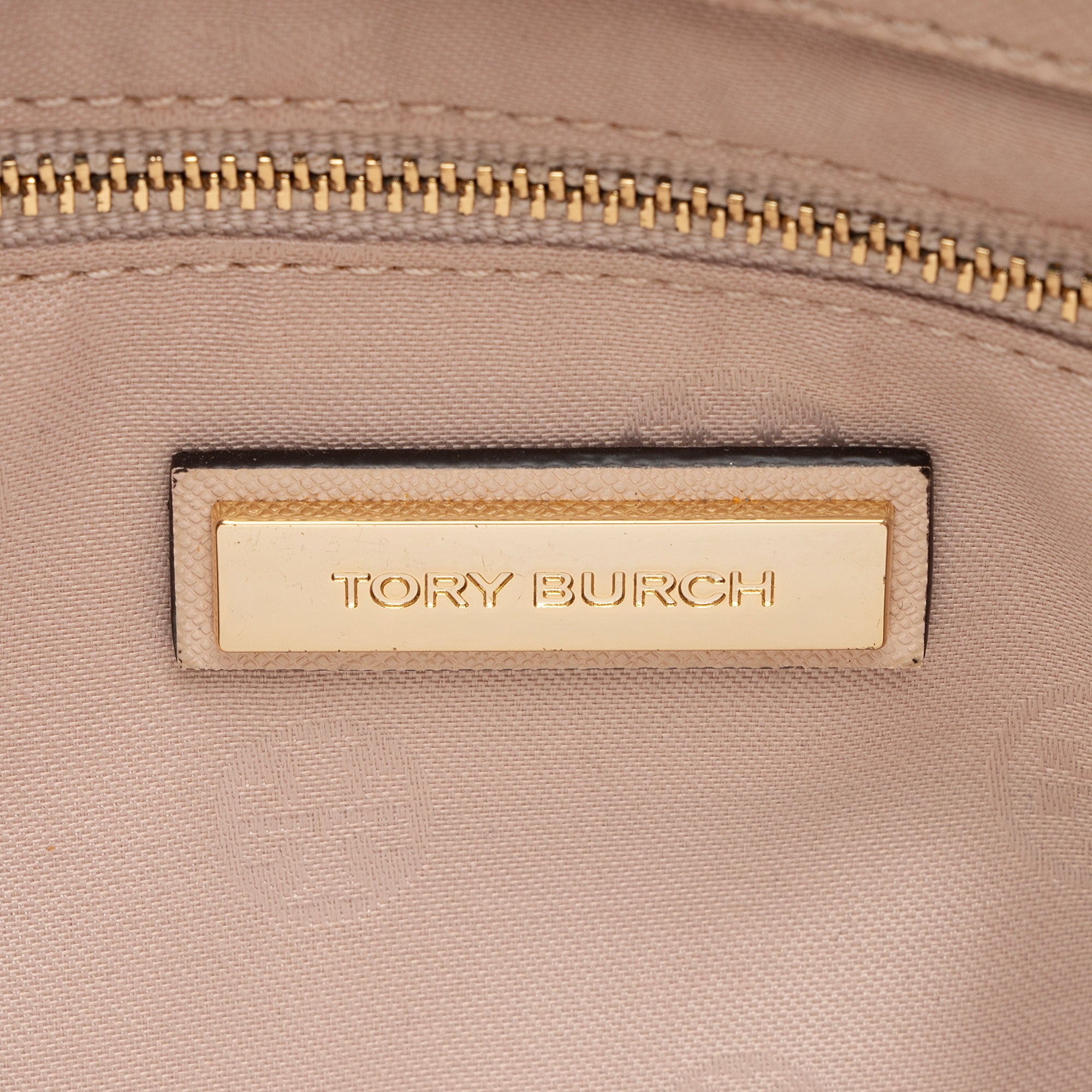 Tory Burch Leather Embroidered Floral Robinson Small Tote