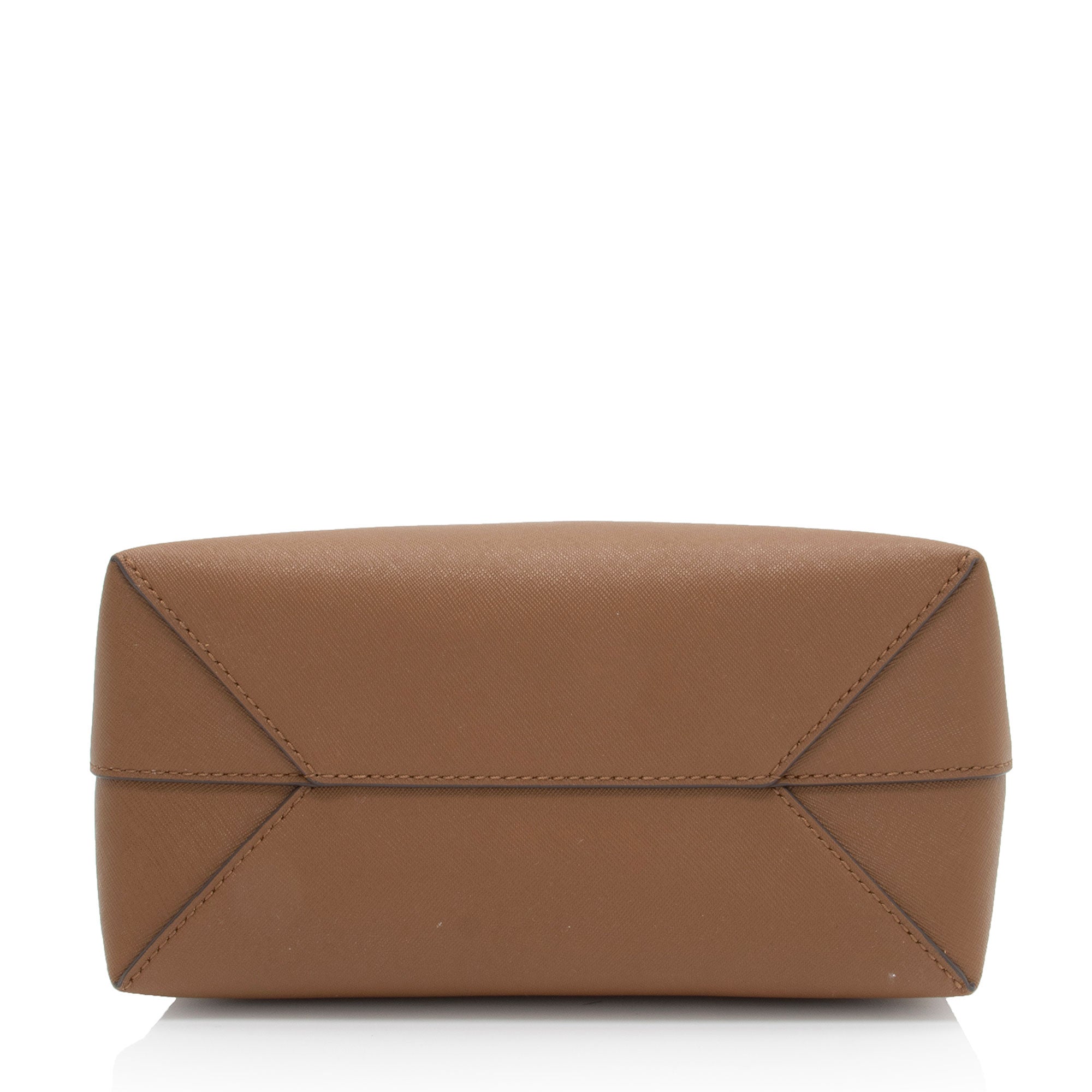 Tory Burch Leather Emerson Bucket Bag (SHF-QinDlT)