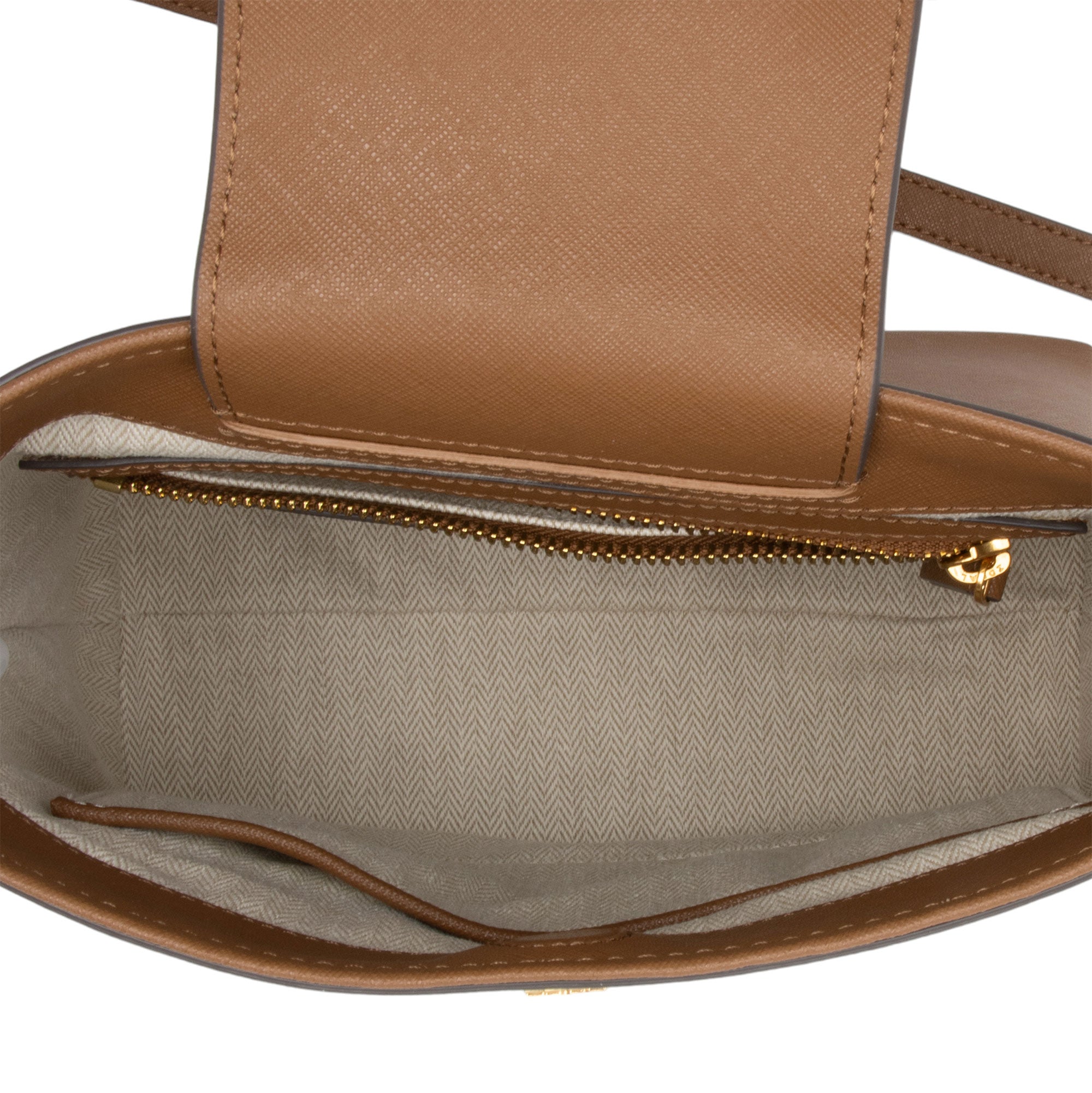 Tory Burch Leather Emerson Bucket Bag (SHF-QinDlT)