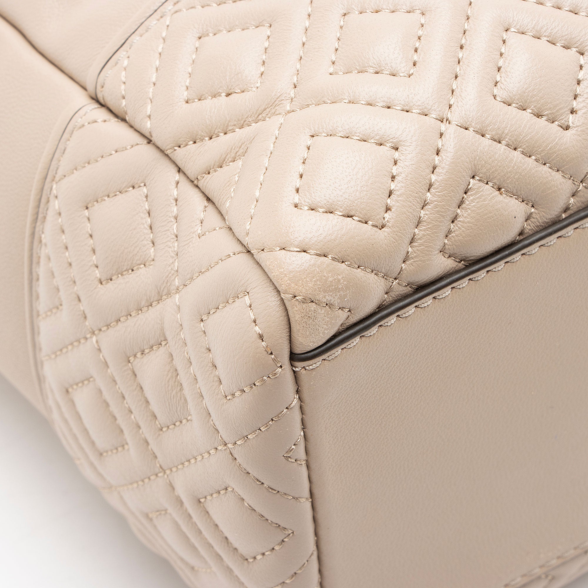 Tory Burch Leather Fleming Chain Tote