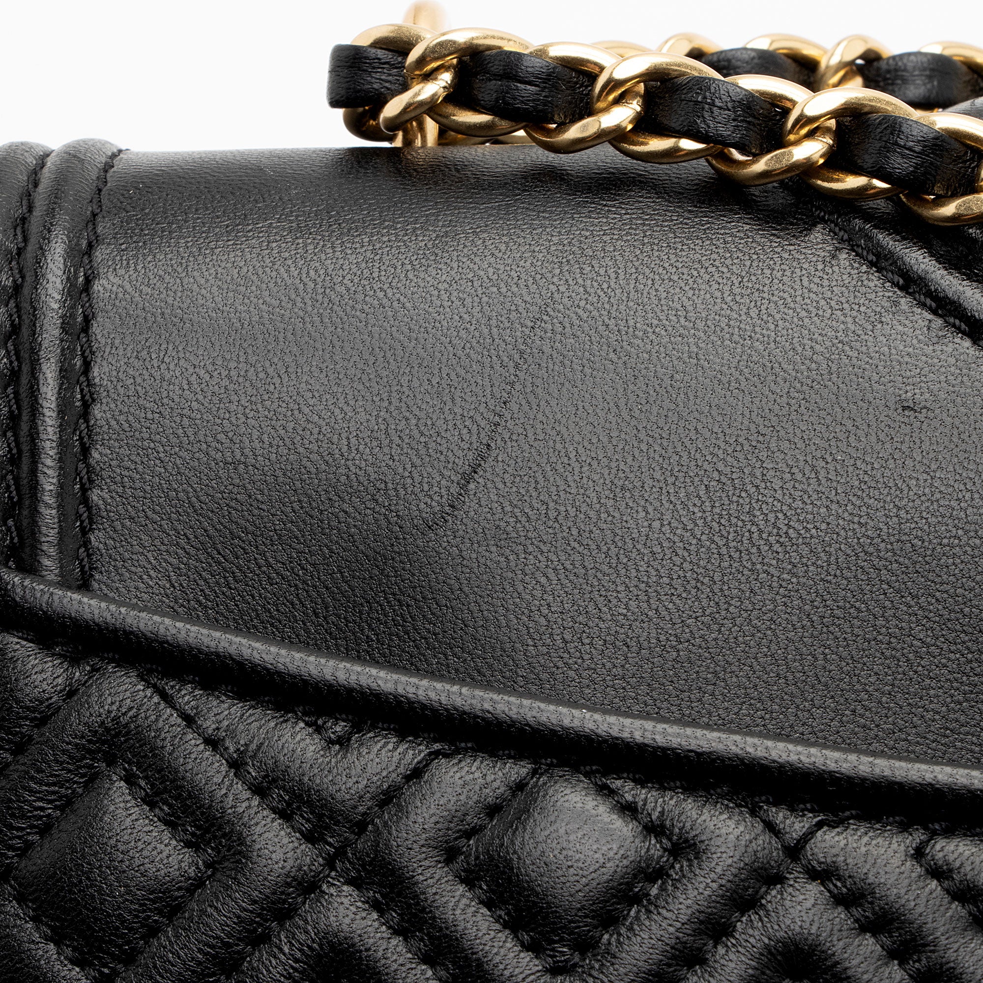 Tory Burch Leather Fleming Convertible Shoulder Bag (SHF-doLek1)