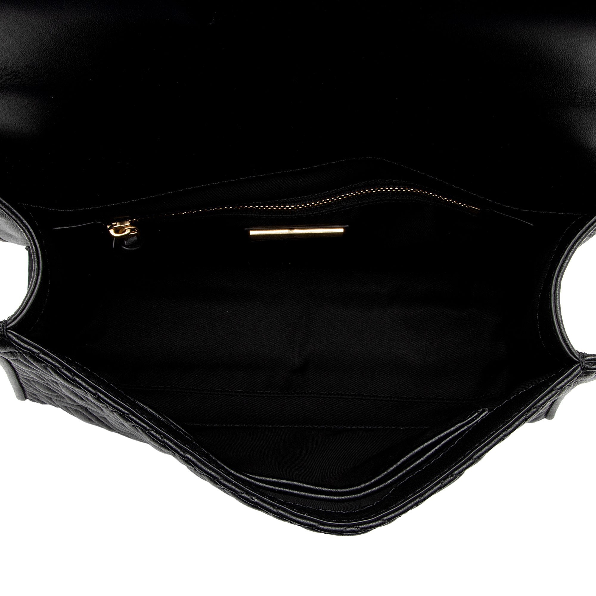 Tory Burch Leather Fleming Convertible Shoulder Bag (SHF-doLek1)